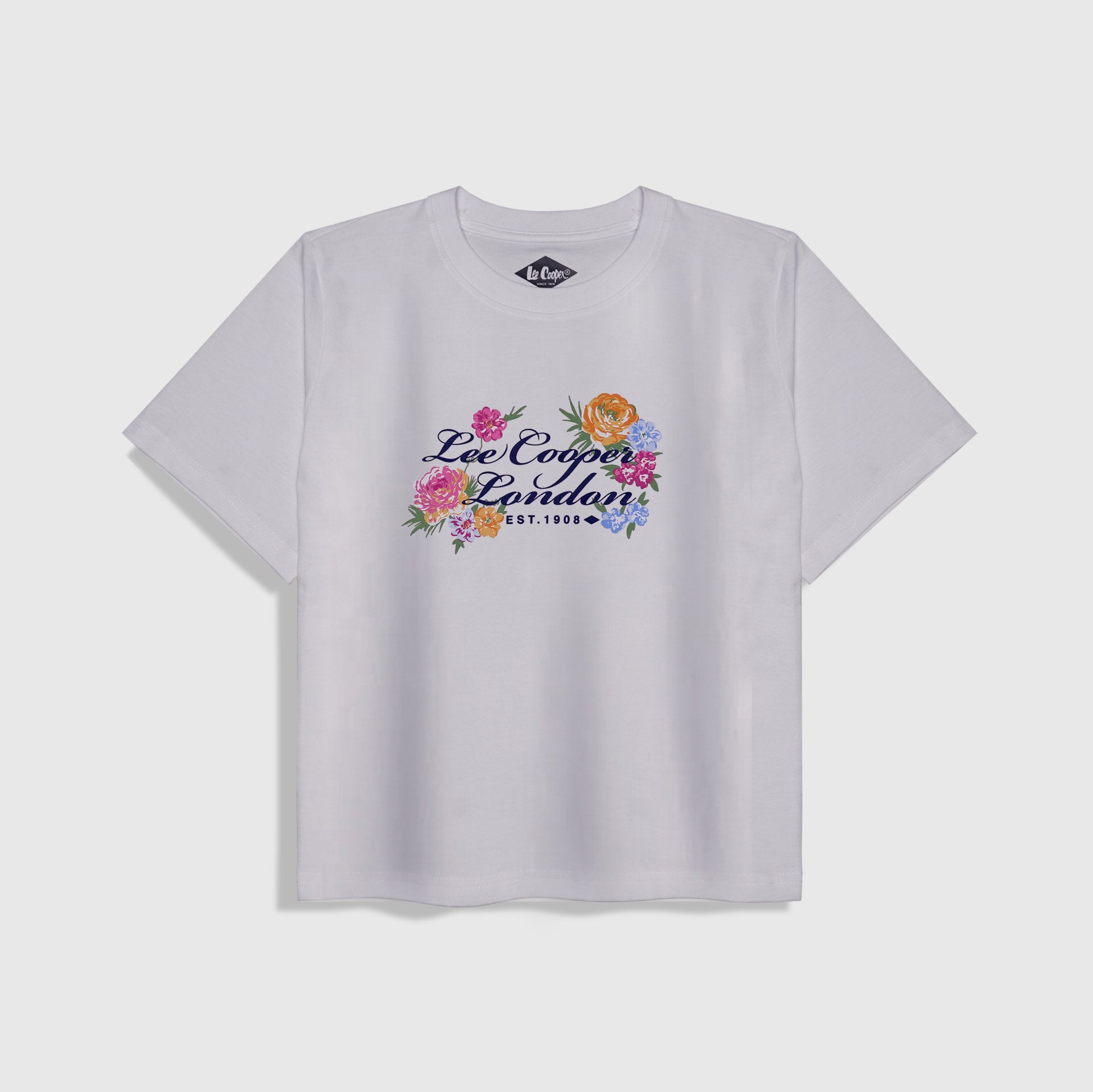 Lee Cooper T-Shirt Floral Women Tofu