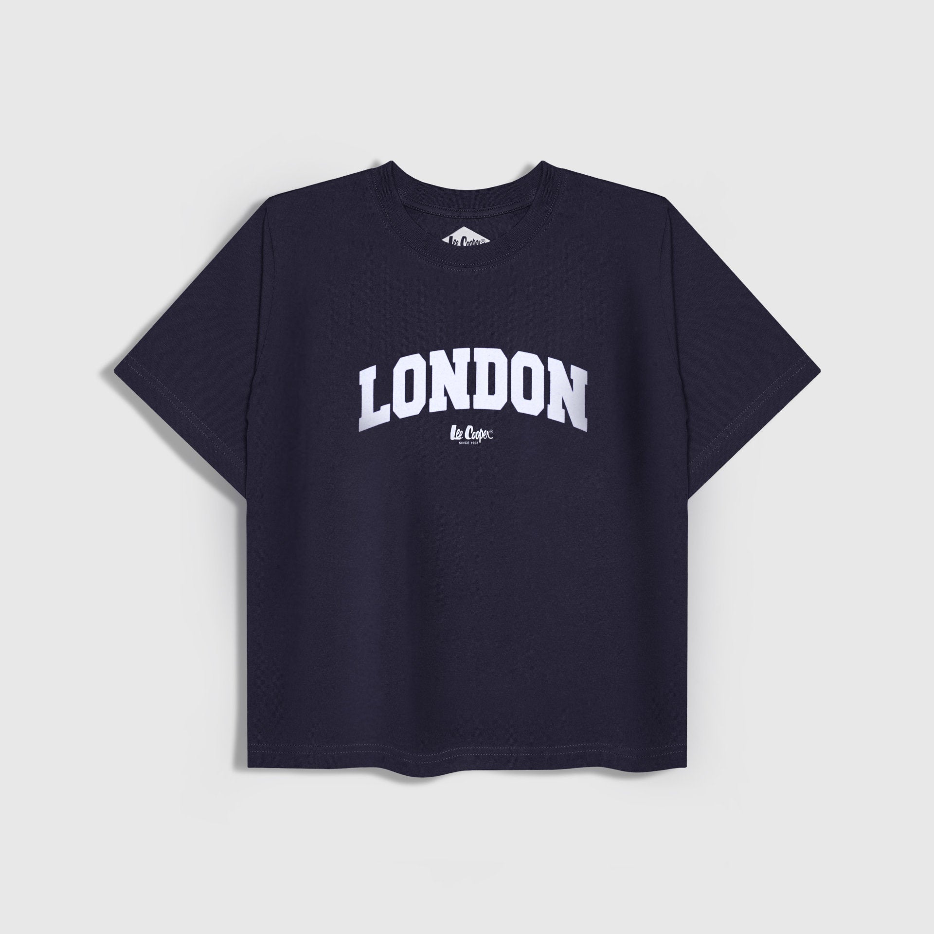 Lee Cooper T-Shirt London Team Women Dark Grey