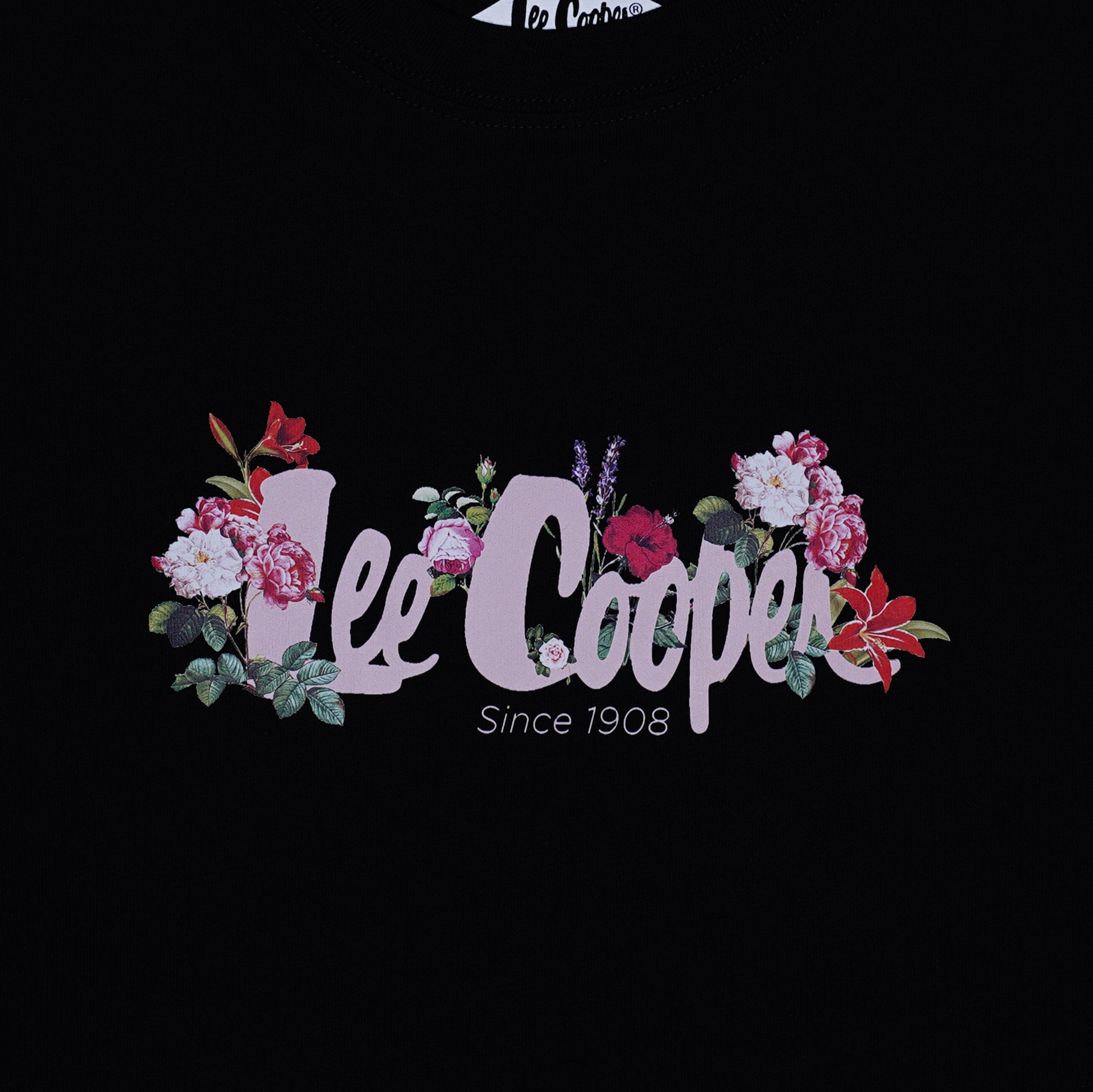 Lee Cooper T-Shirt Garden Women Black