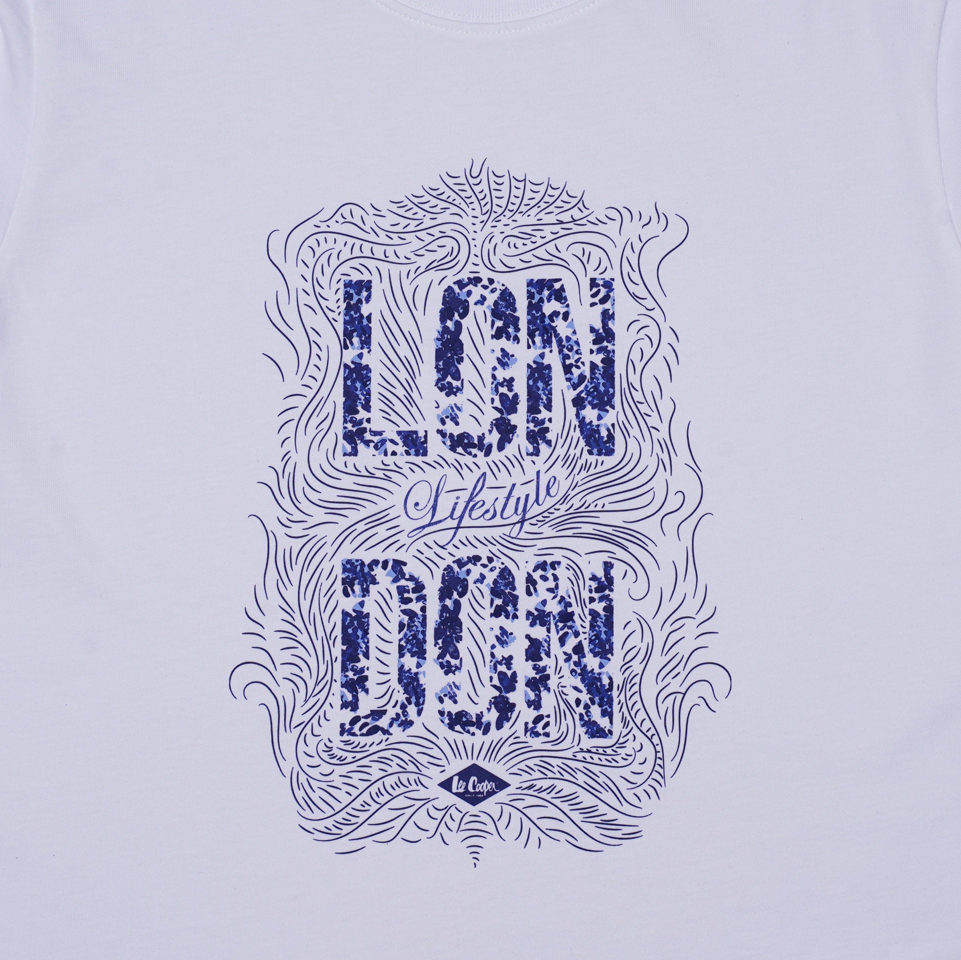 Lee Cooper T-Shirt London Life Style Women White