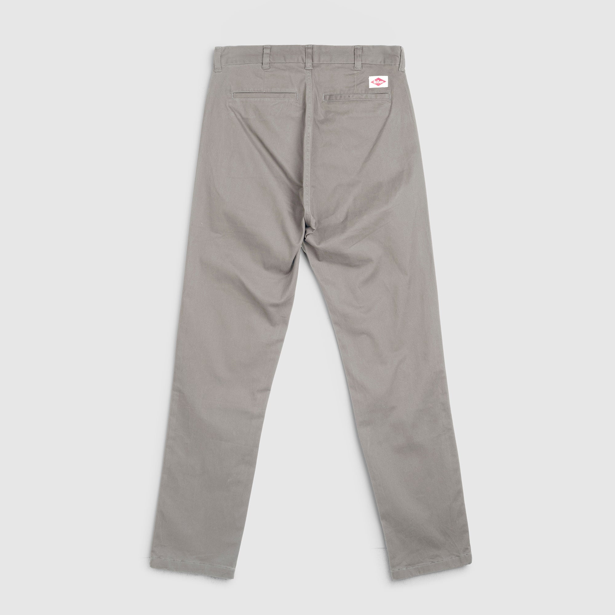 Lee Cooper Slim Fit Long Chino Abe Medium Grey