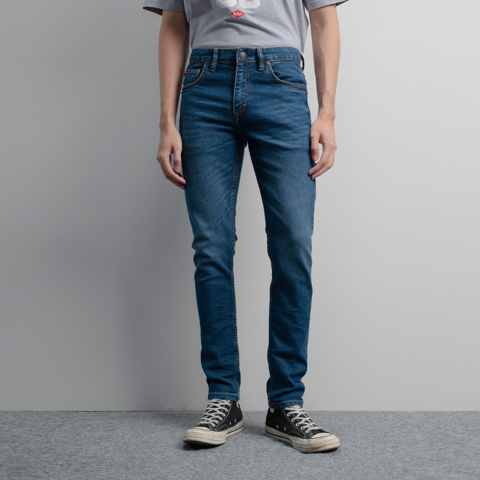 Lee Cooper Jeans Arthur Worn Dark Blue Toon