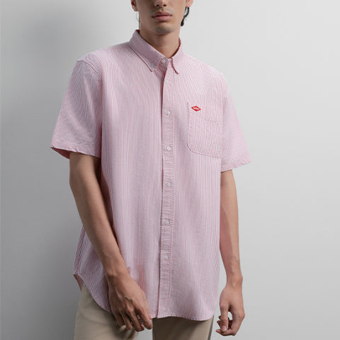 Lee Cooper Short Shirt Osmond Red White
