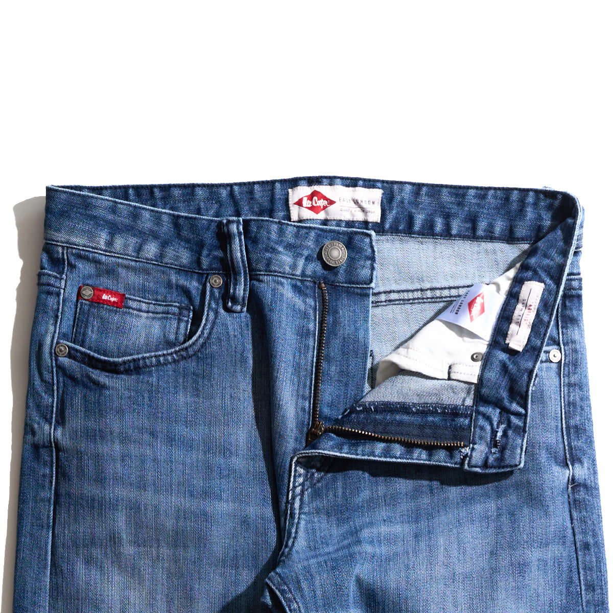 Lee Cooper Jeans Norris Worn Medium Blue Luciano
