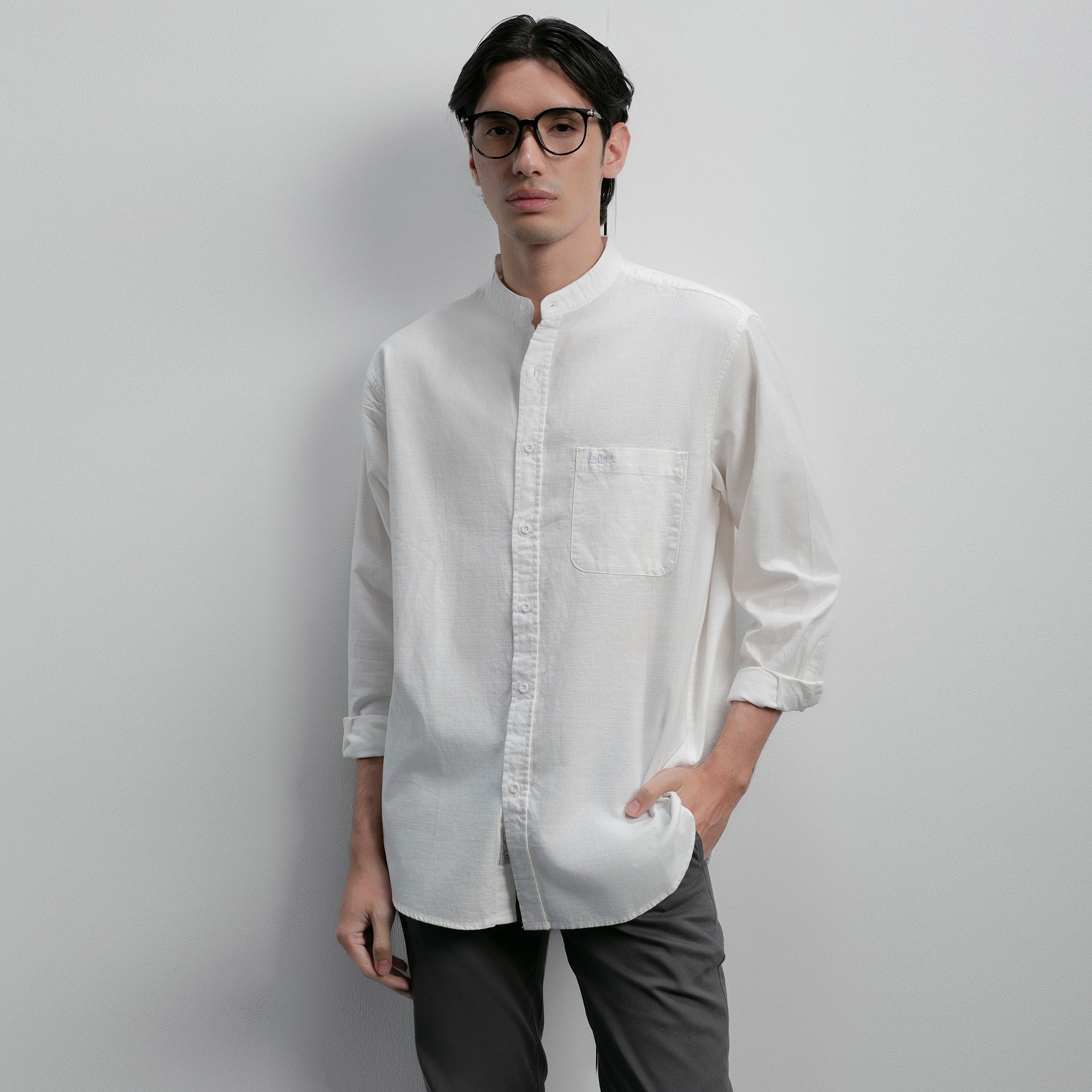 Lee Cooper Long Shirt Koko Pelham Off White