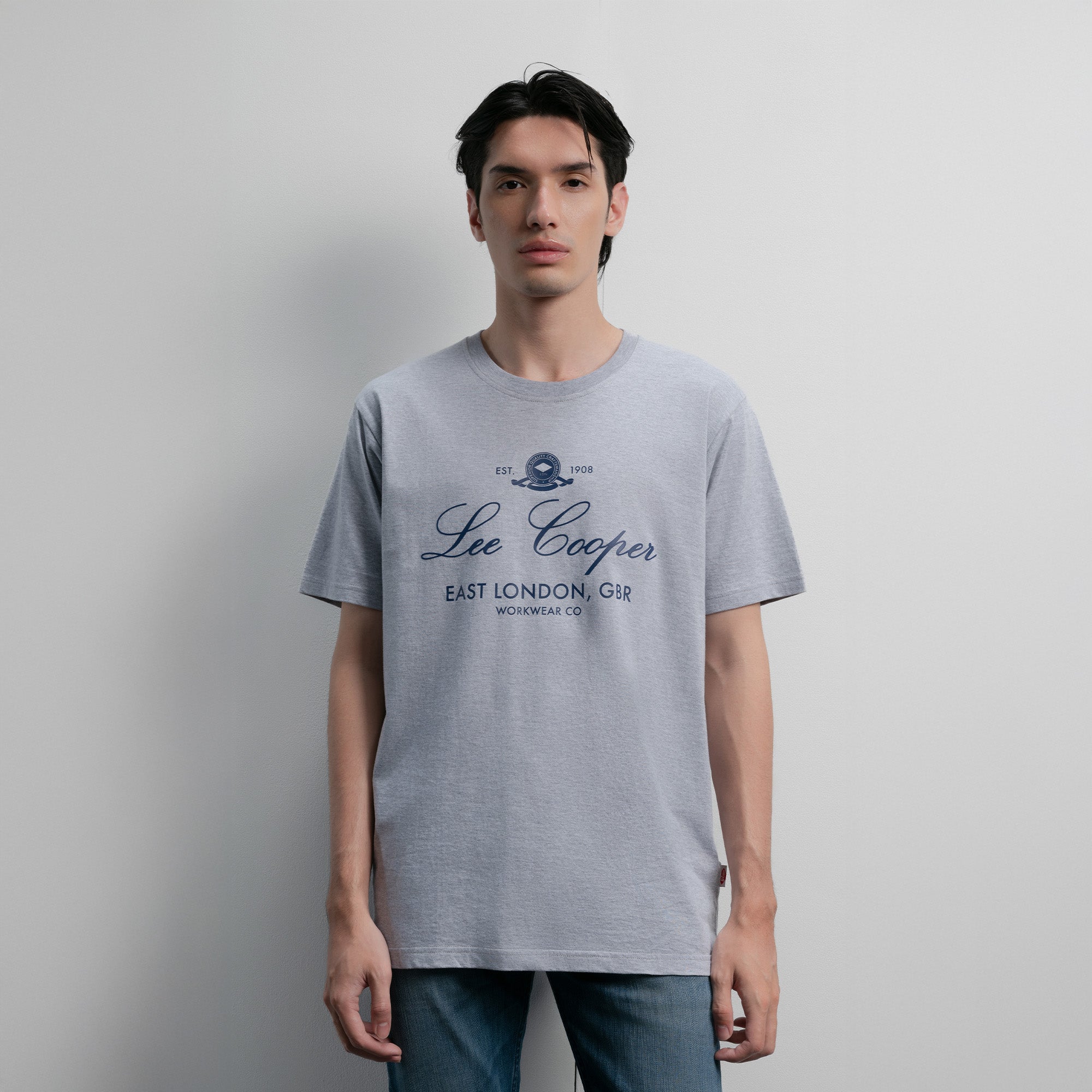 Lee Cooper T-Shirt London Crest Misty 71