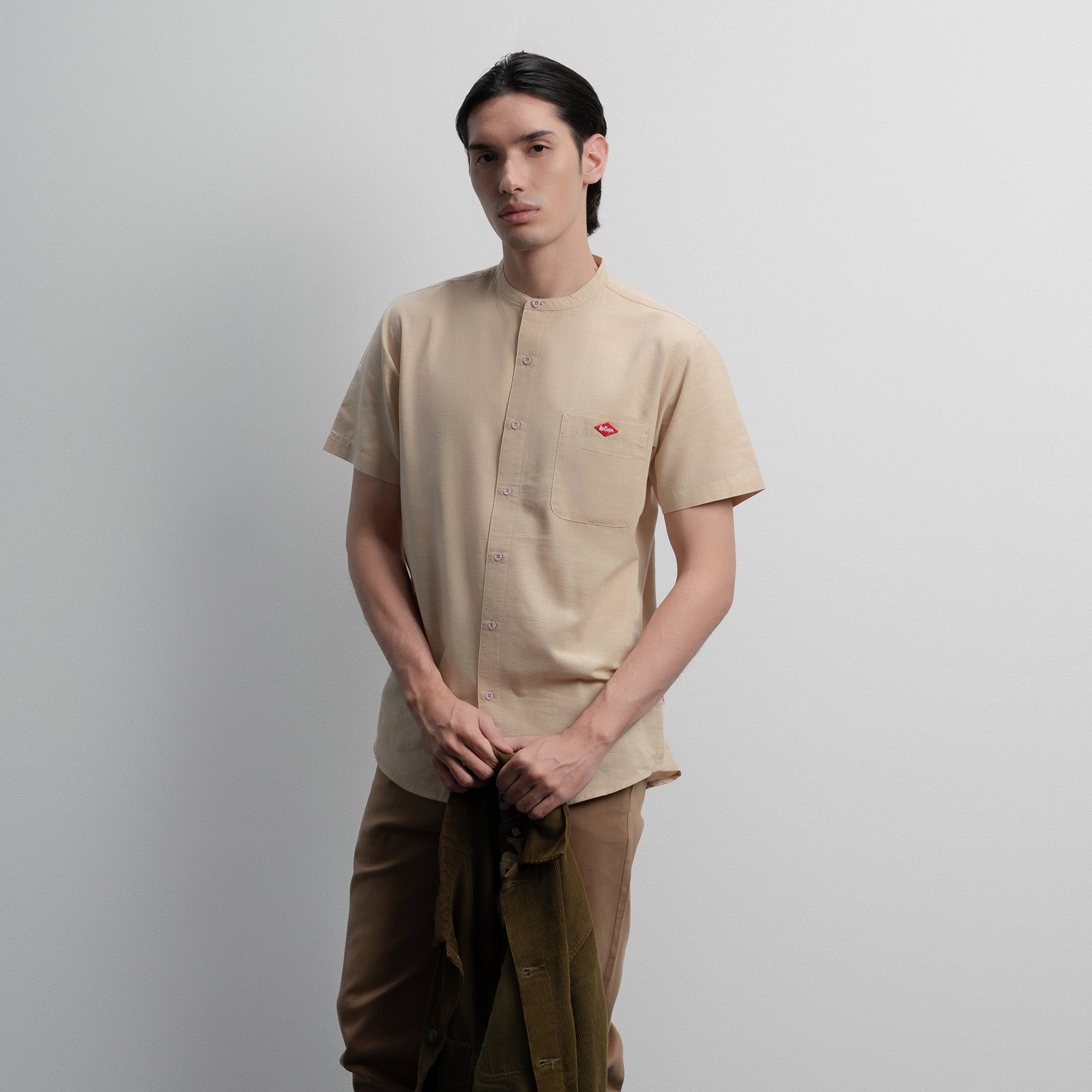 Lee Cooper Short Shirt Koko Burke Cream