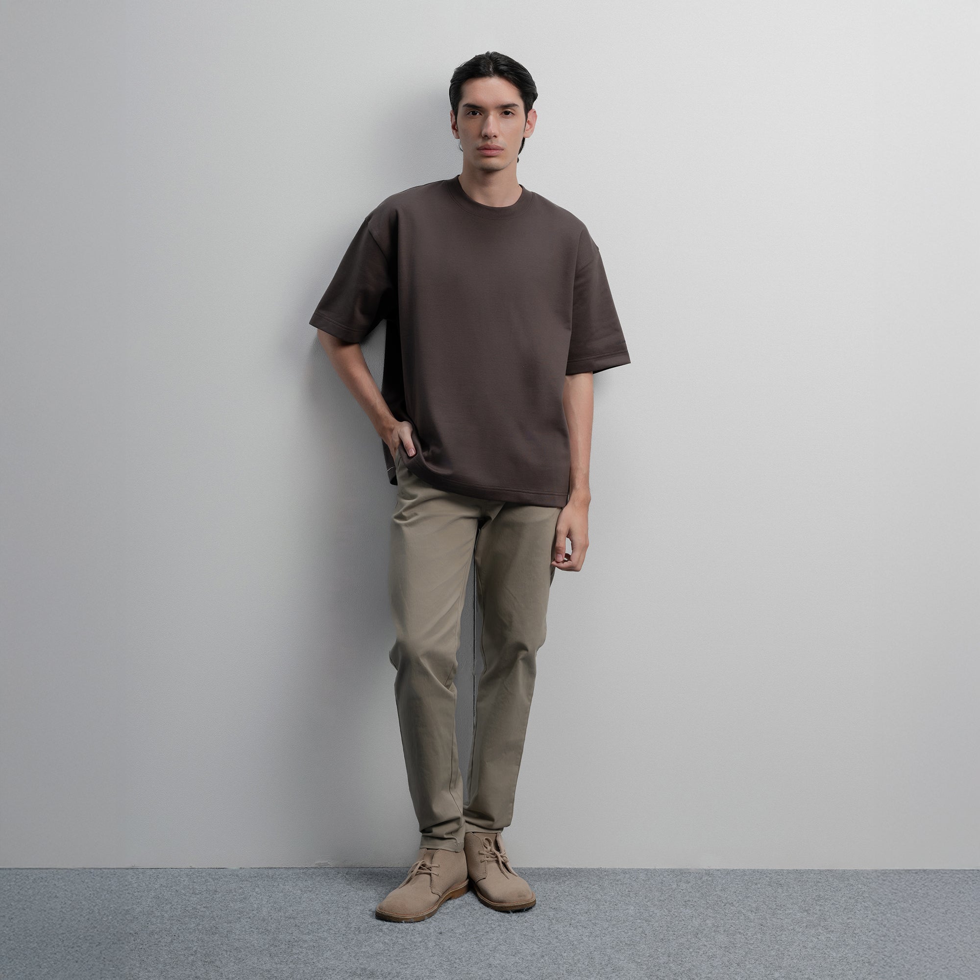 Lee Cooper T-Shirt Premium Boxy Fit Night Forest