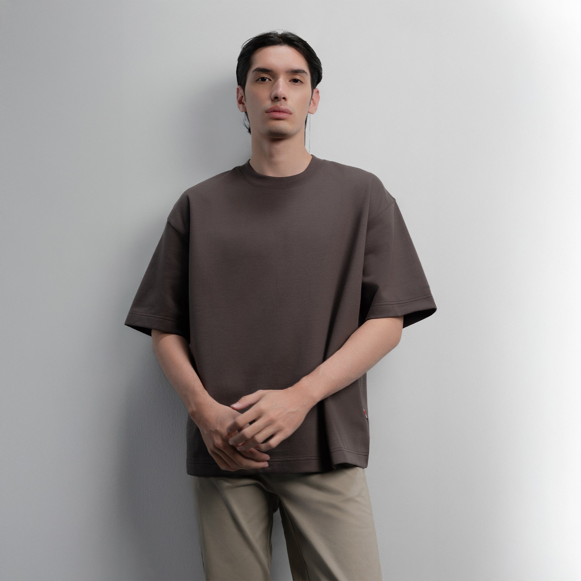 Lee Cooper T-Shirt Premium Boxy Fit Night Forest