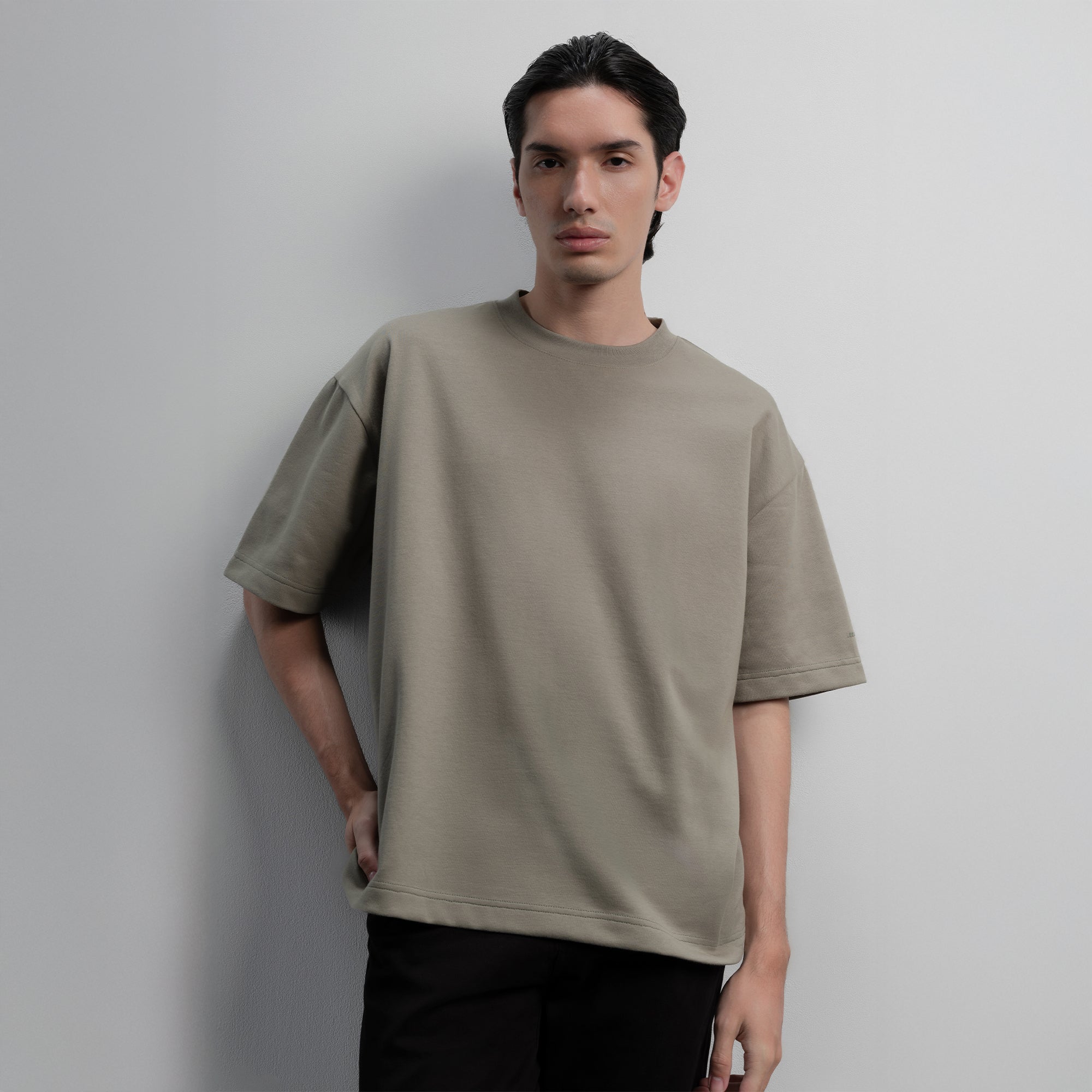 Lee Cooper T-Shirt Premium Boxy Fit Agave Green