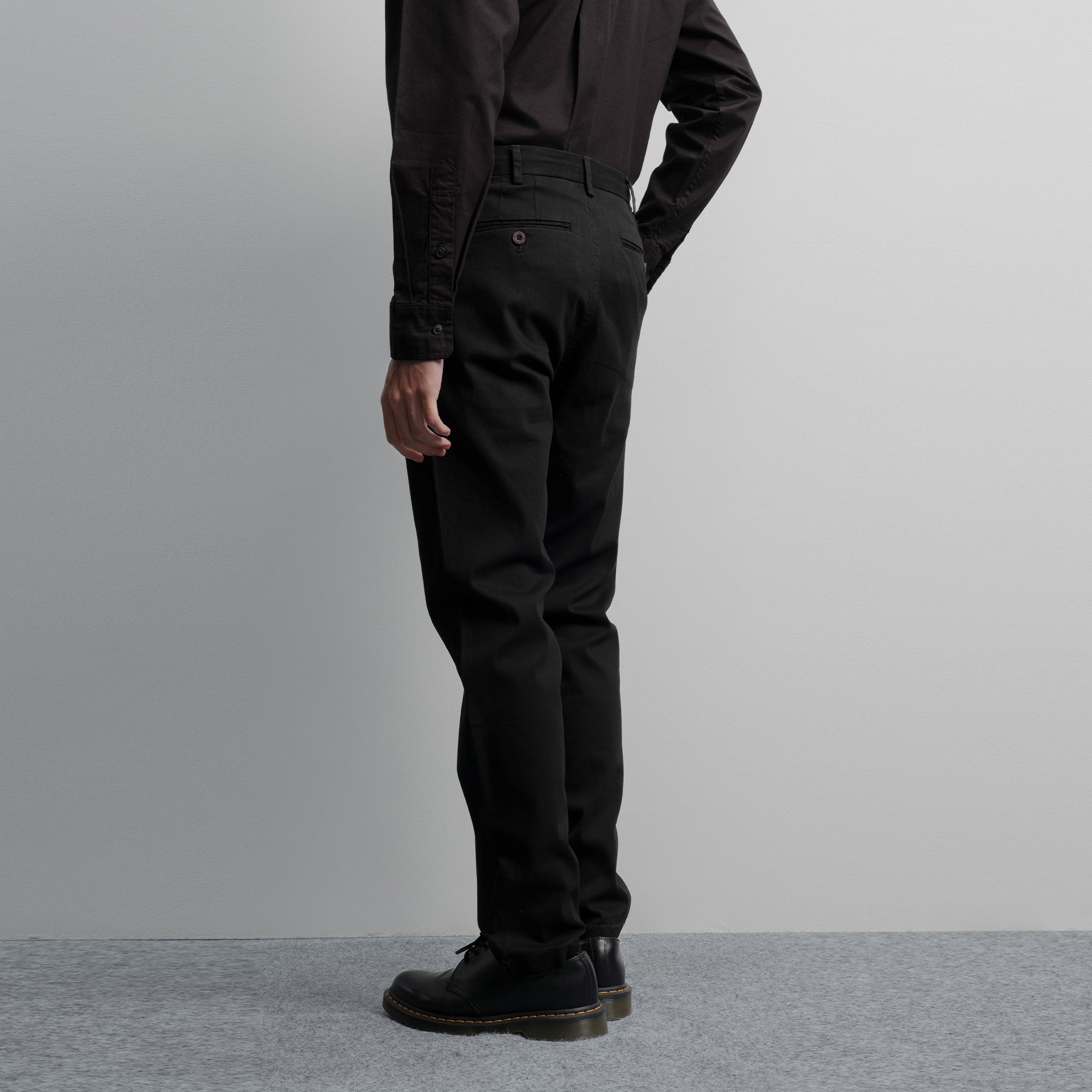Lee Cooper Slim Fit Long Chino Parry Black