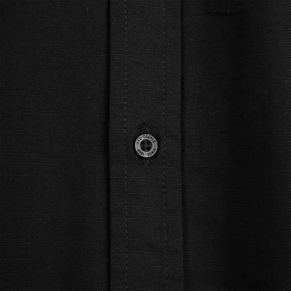 Lee Cooper Short Shirt Marlow Black