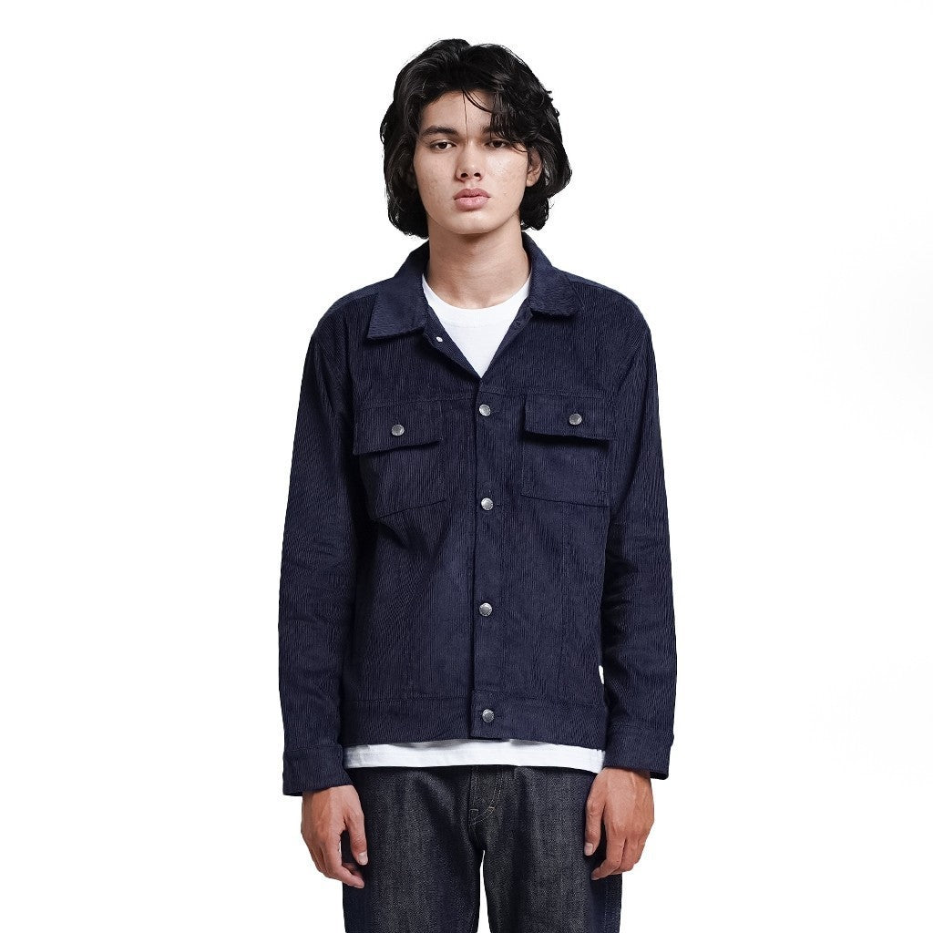 Lee Cooper Jacket Hunter Korduroy Blue