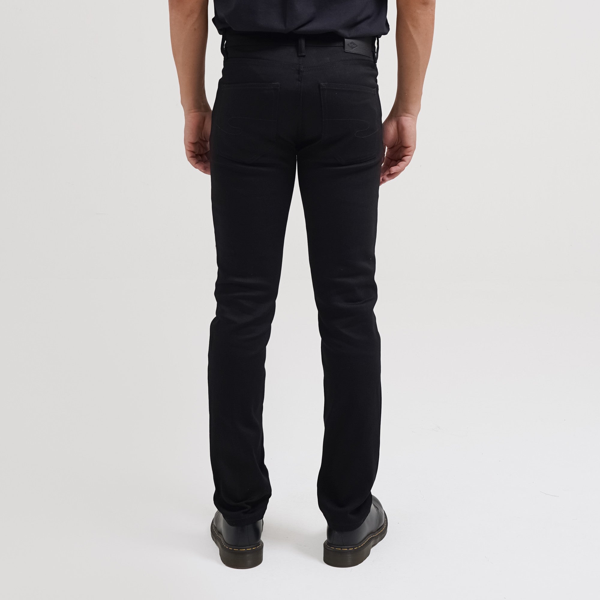Lee Cooper Slim Fit Jeans Norris Raw Black Deep Ocean