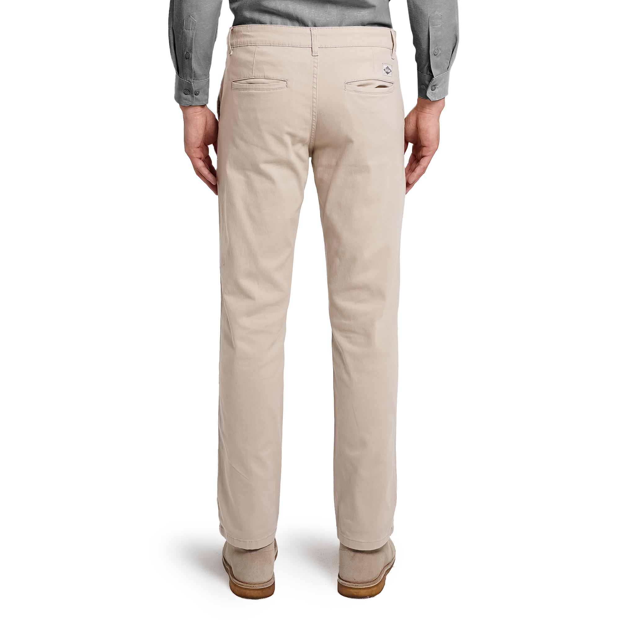 Lee Cooper Slim Fit Long Chino Logan Khaki