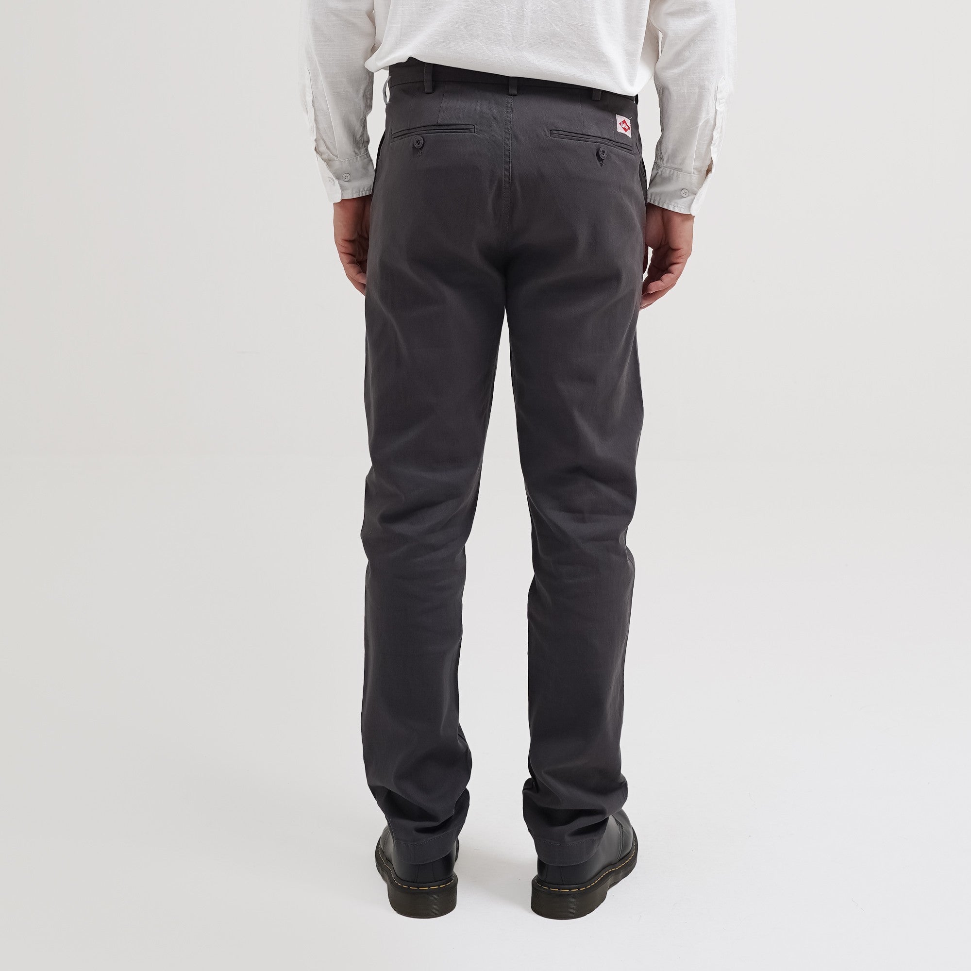 Lee Cooper Slim Fit Long Chino Parry Dark Grey