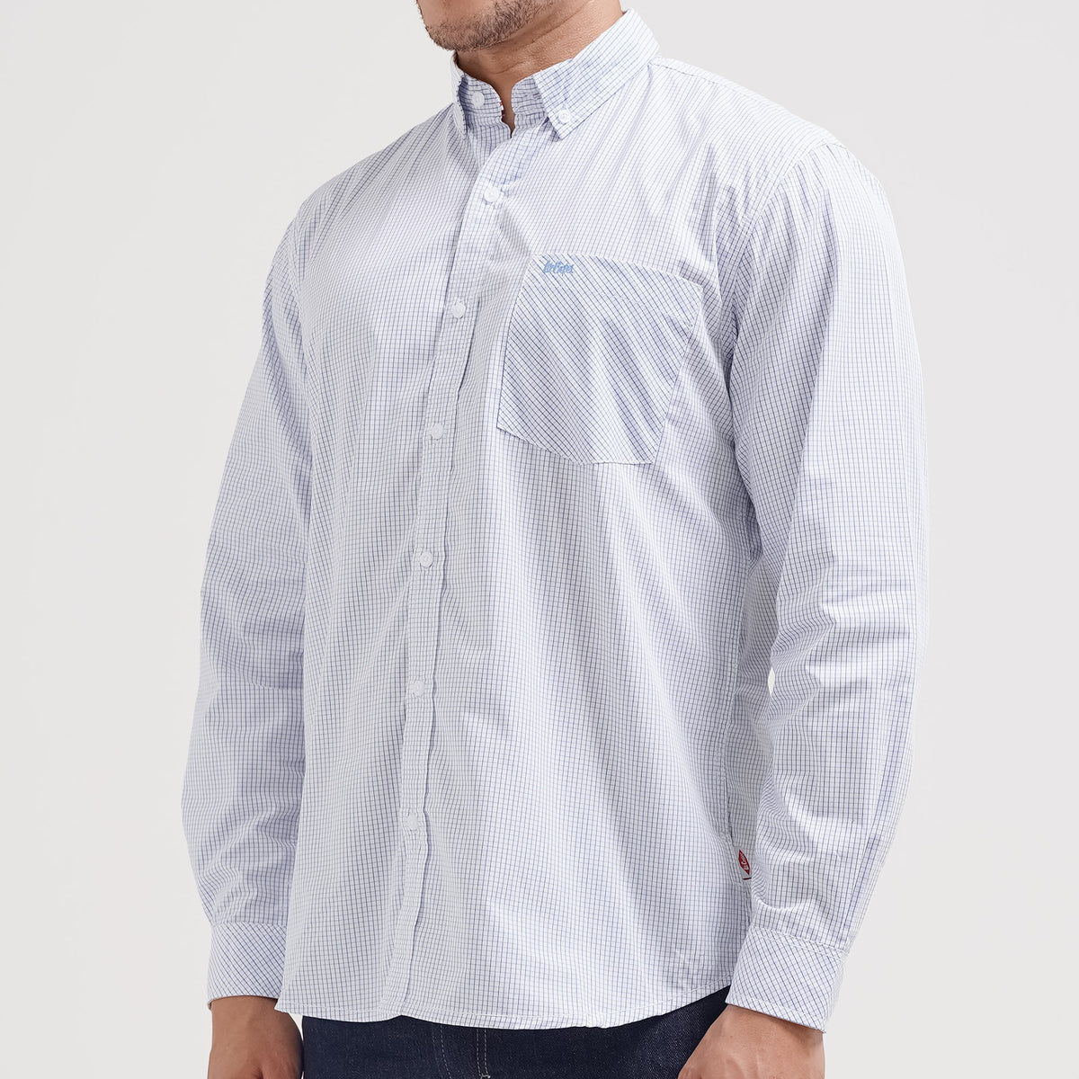 Lee Cooper Long Shirt Kenny Black White