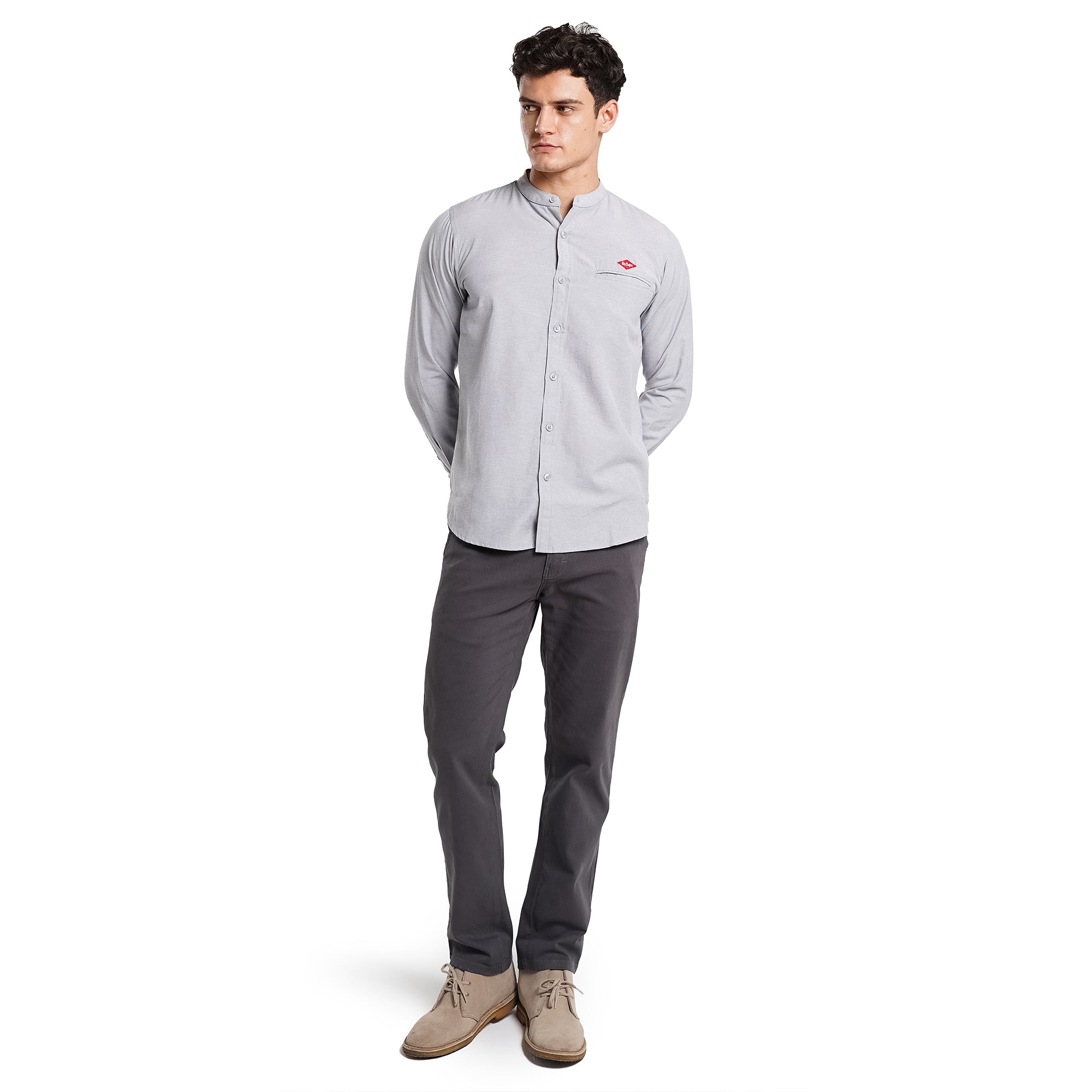 Lee Cooper Long Shirt Koko Leighton Light Grey