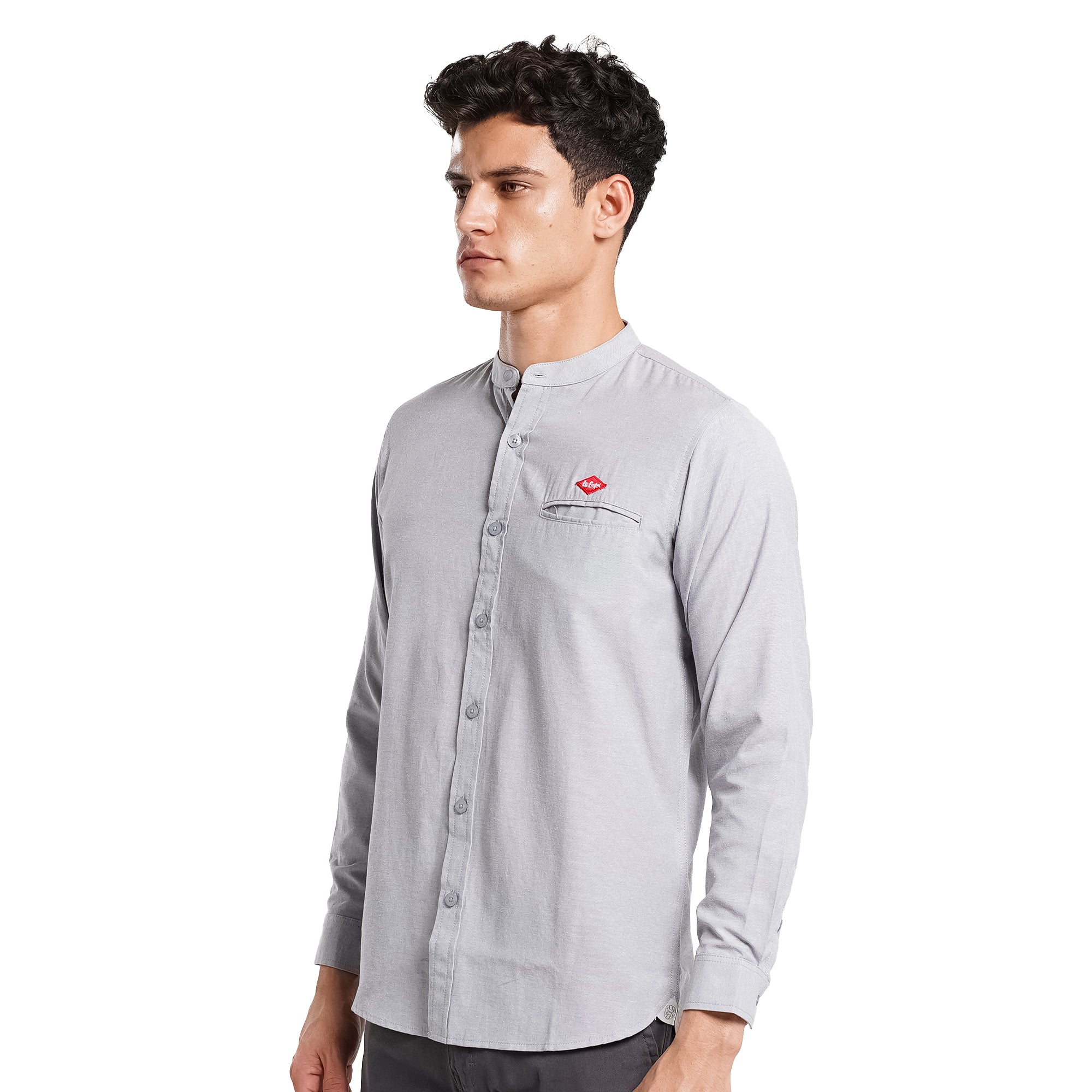 Lee Cooper Long Shirt Koko Leighton Light Grey