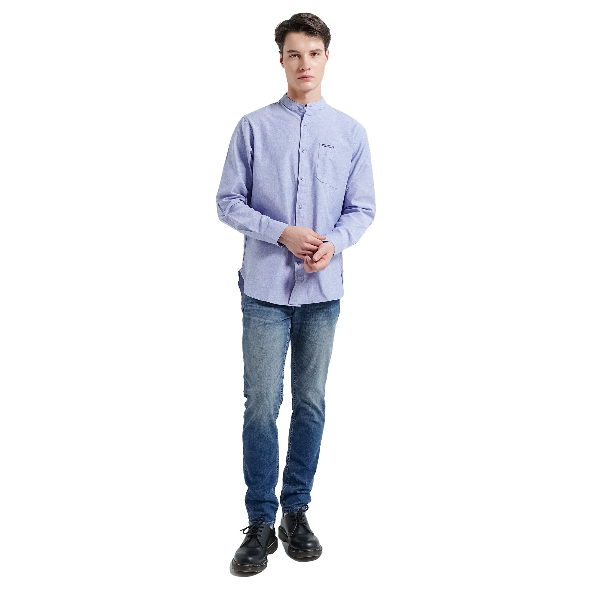 Lee Cooper Long Shirt Koko Newton Blue