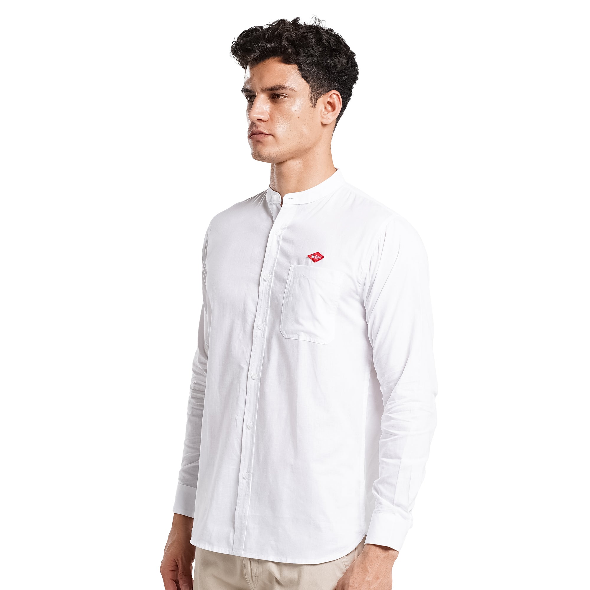 Lee Cooper Long Shirt Koko Nyle White