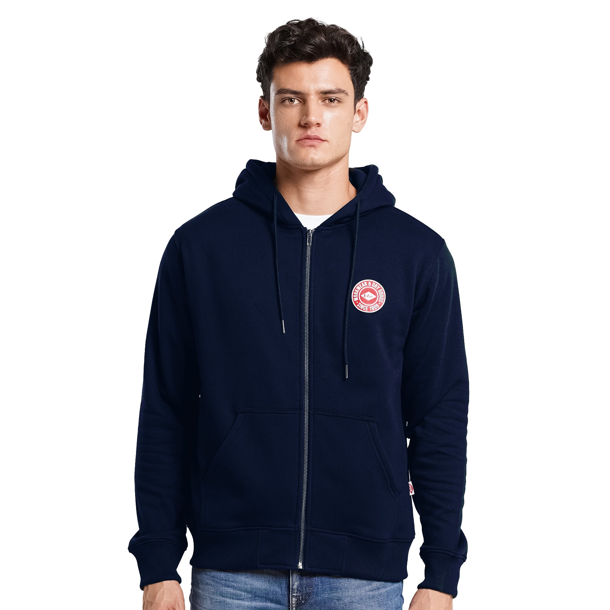Lee Cooper Pullover Round Workwear Navy