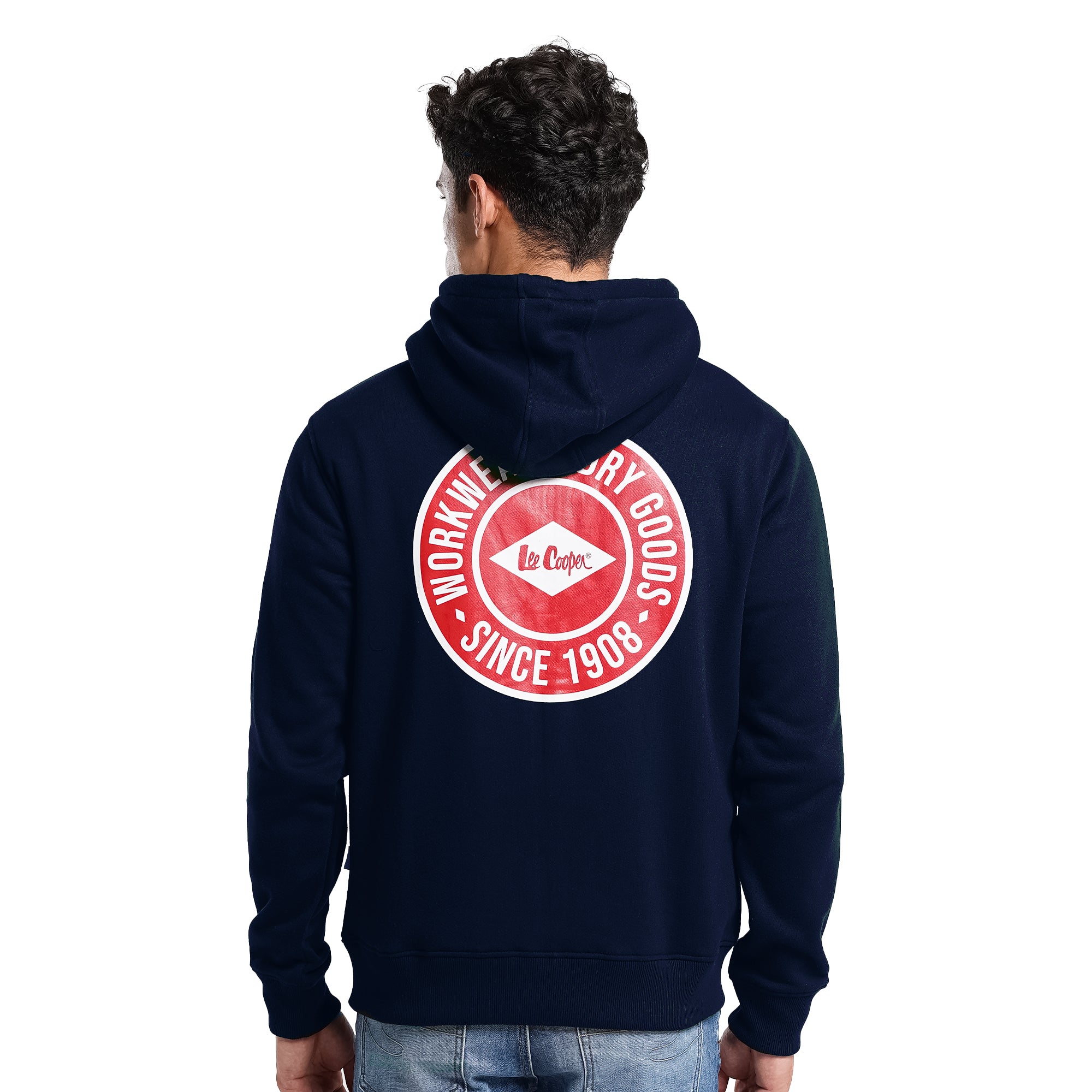 Lee Cooper Pullover Round Workwear Navy