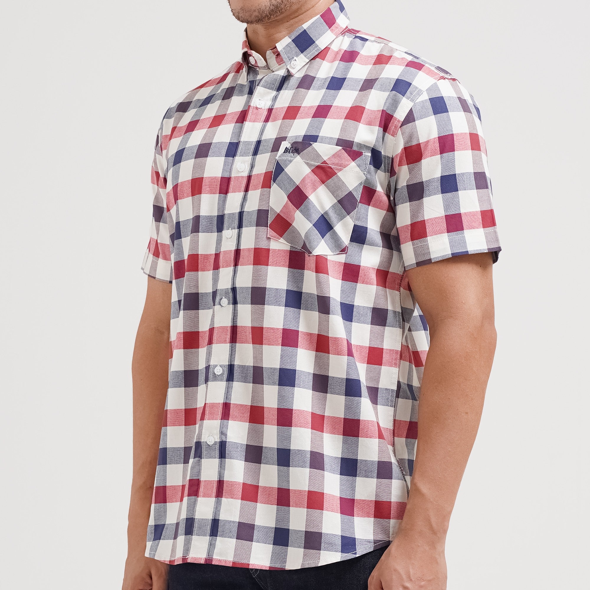 Lee Cooper Short Shirt Rudd Red White