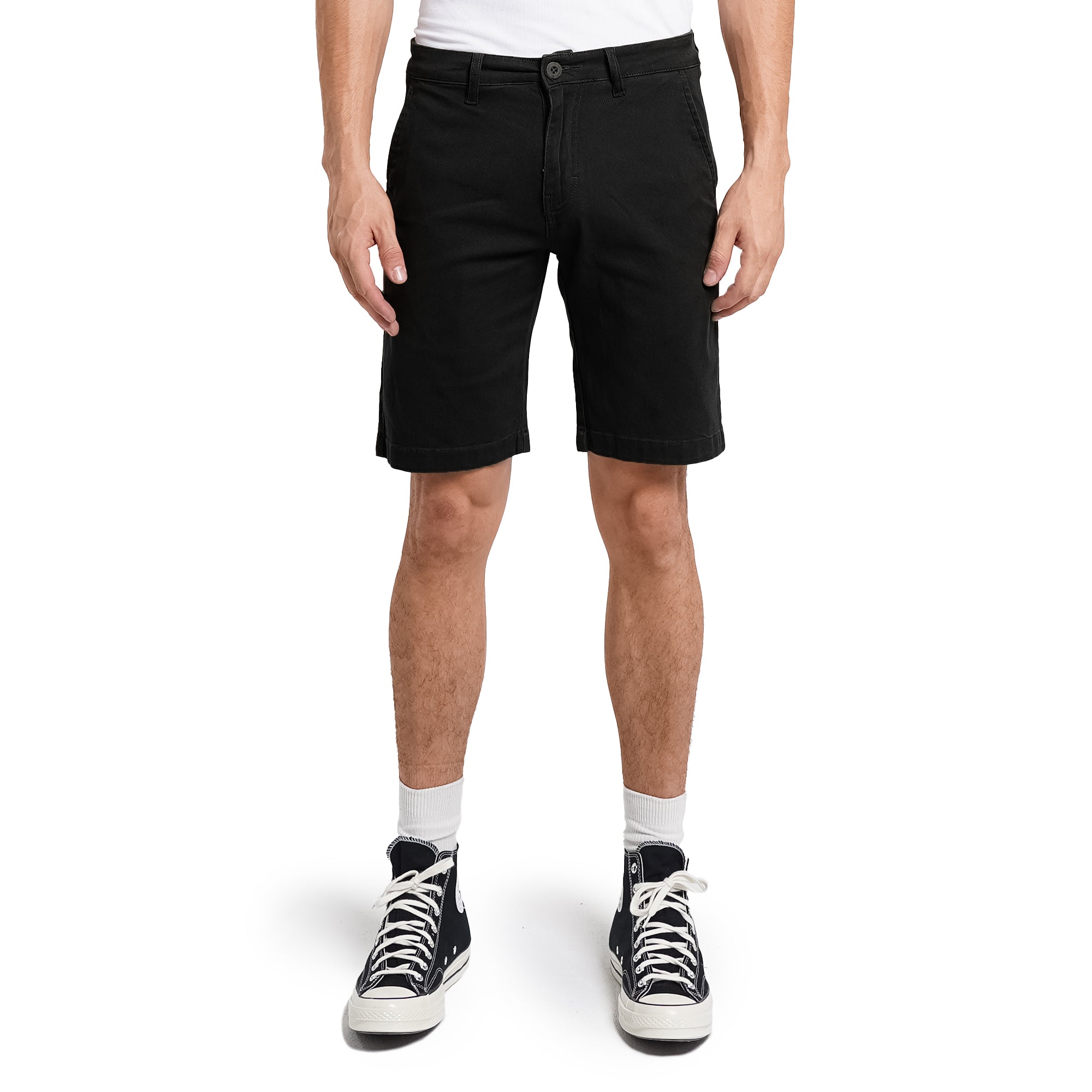 Lee Cooper Short Chino Logan Black