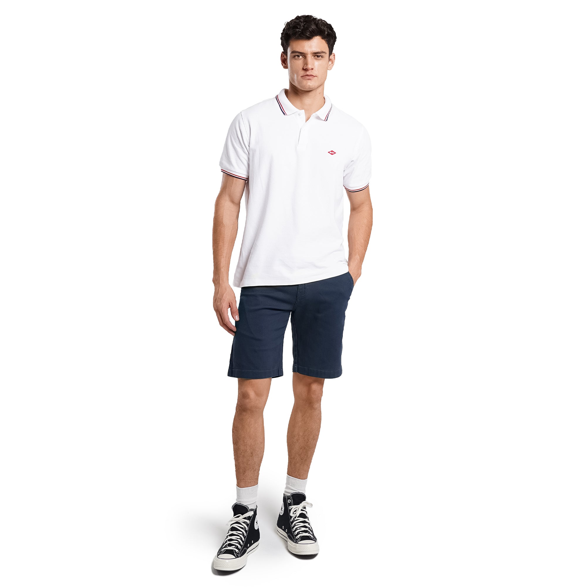 Lee Cooper Short Chino Logan Blue