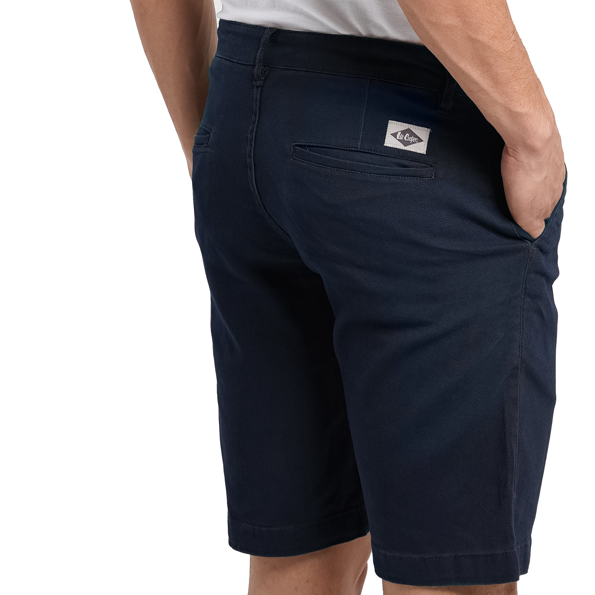 Lee Cooper Short Chino Logan Blue
