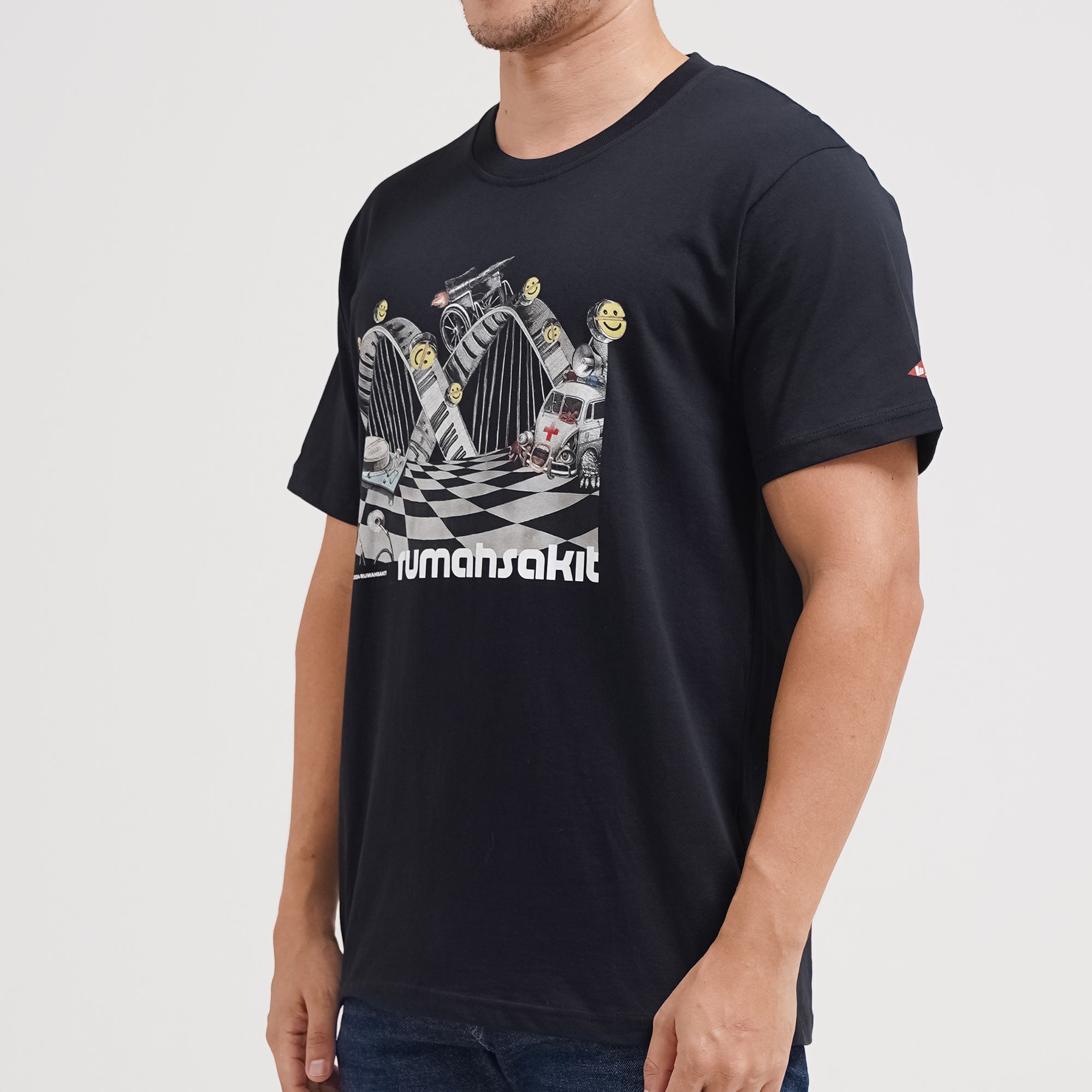 Lee Cooper X Rumah Sakit T-Shirt Black