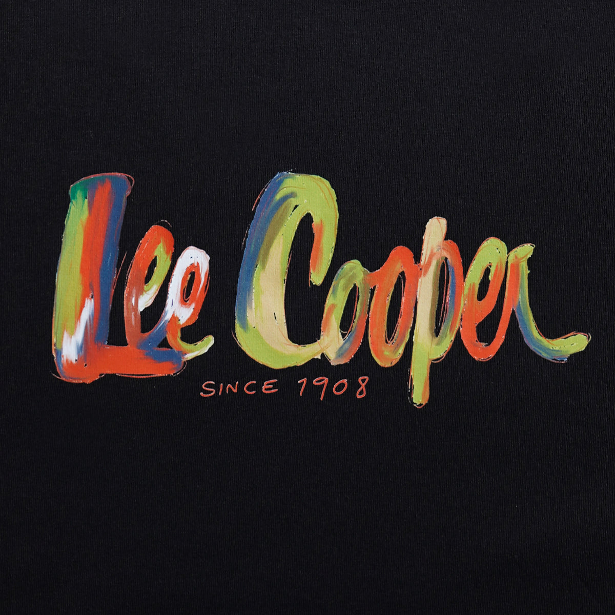Lee Cooper T-shirt Crayon Black