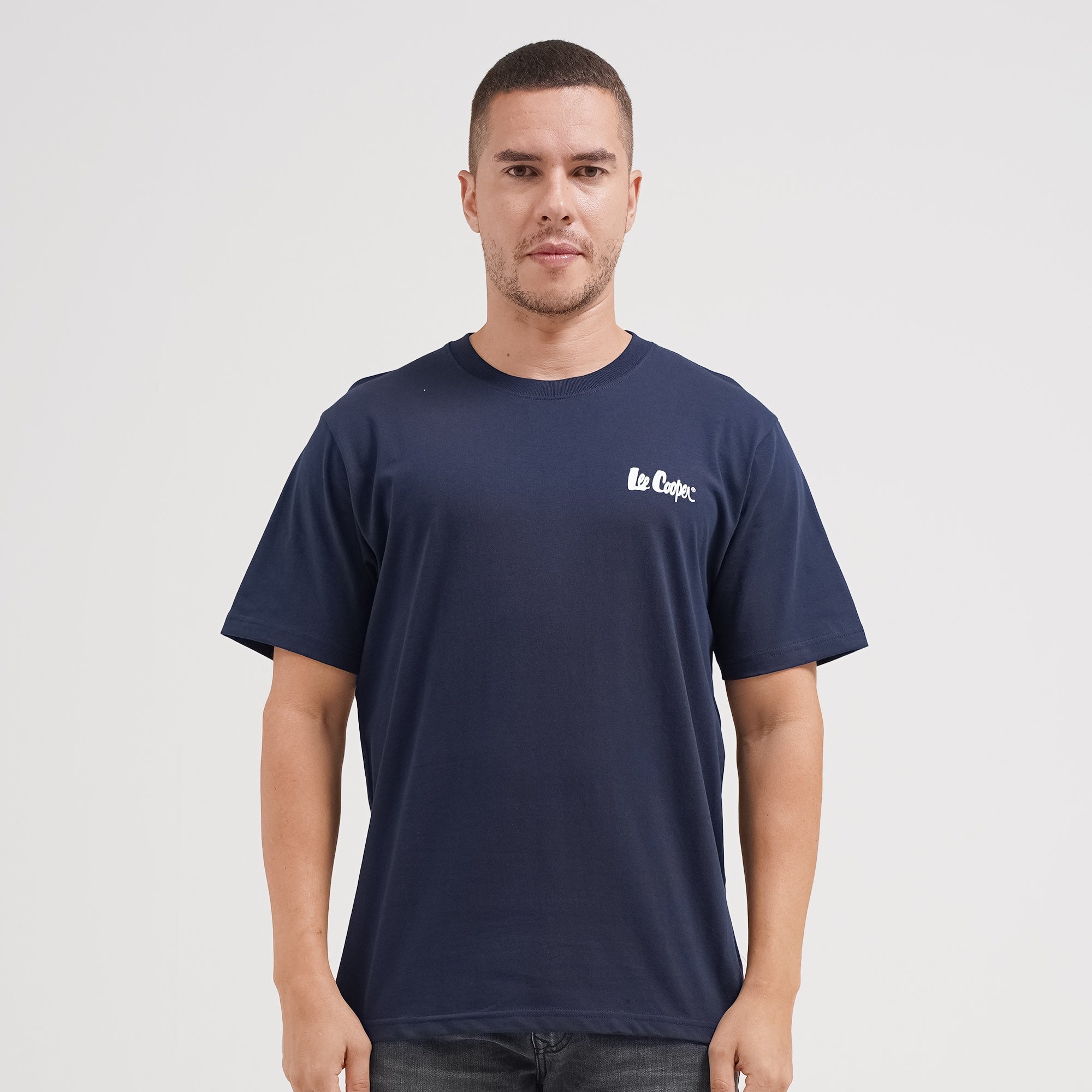 Lee Cooper T-shirt Logotype Navy TS03