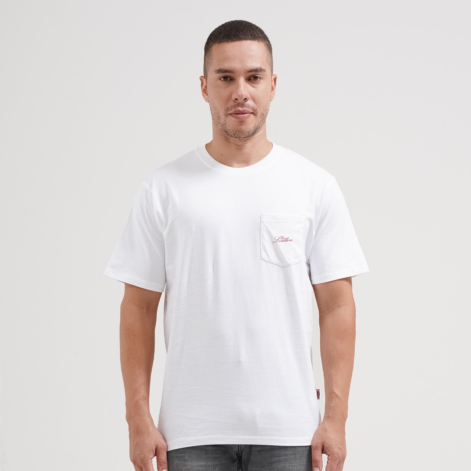 Lee Cooper T-Shirt London Bridge Pocket White