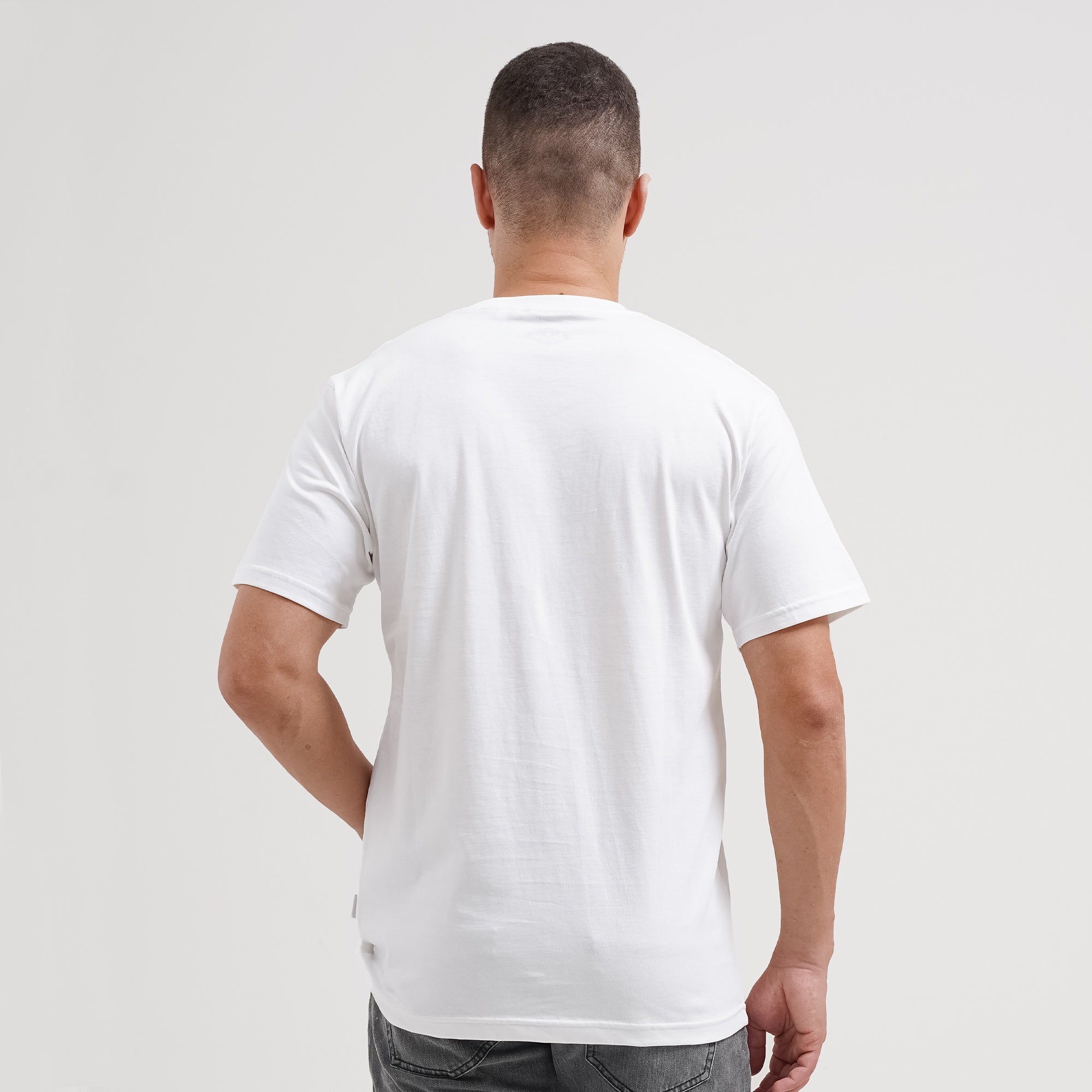 Lee Cooper T-Shirt Premium Denim White