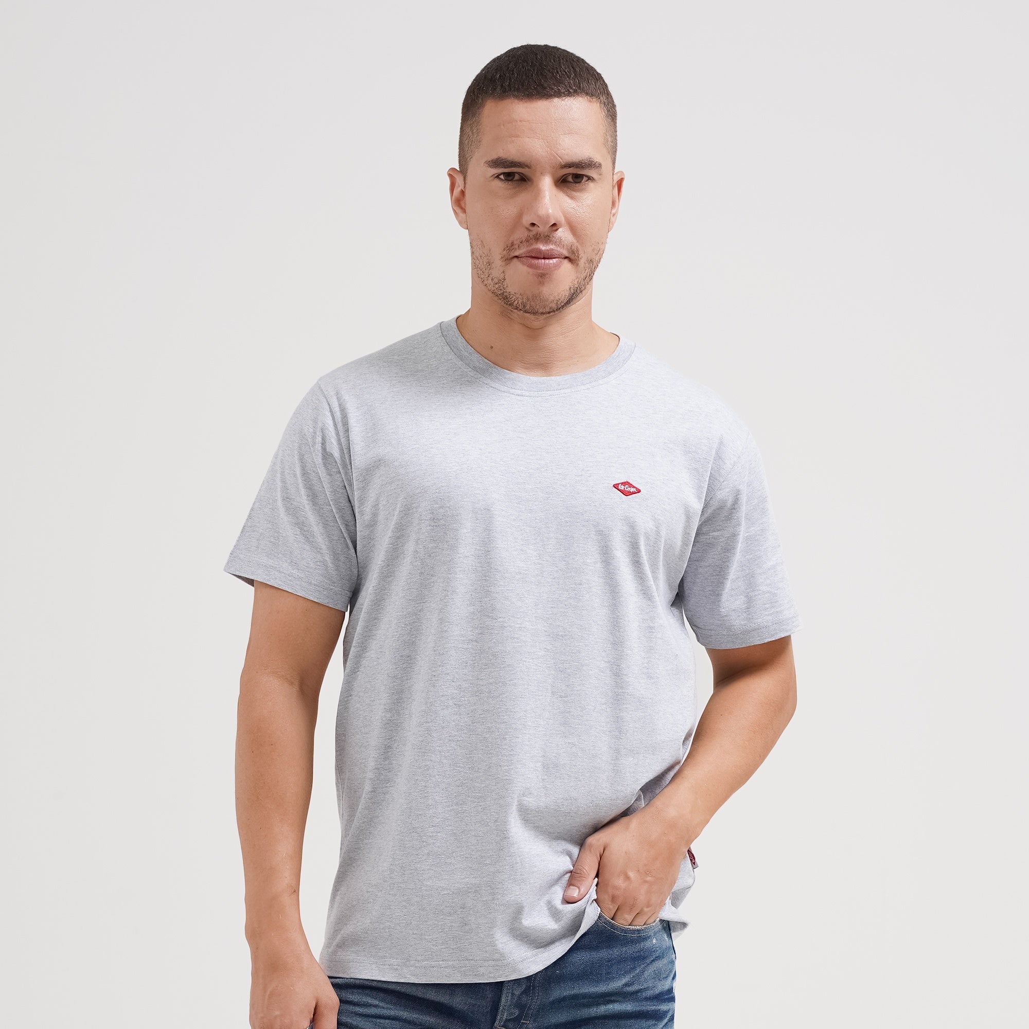 Lee Cooper T-shirt Small Logo Melange M71
