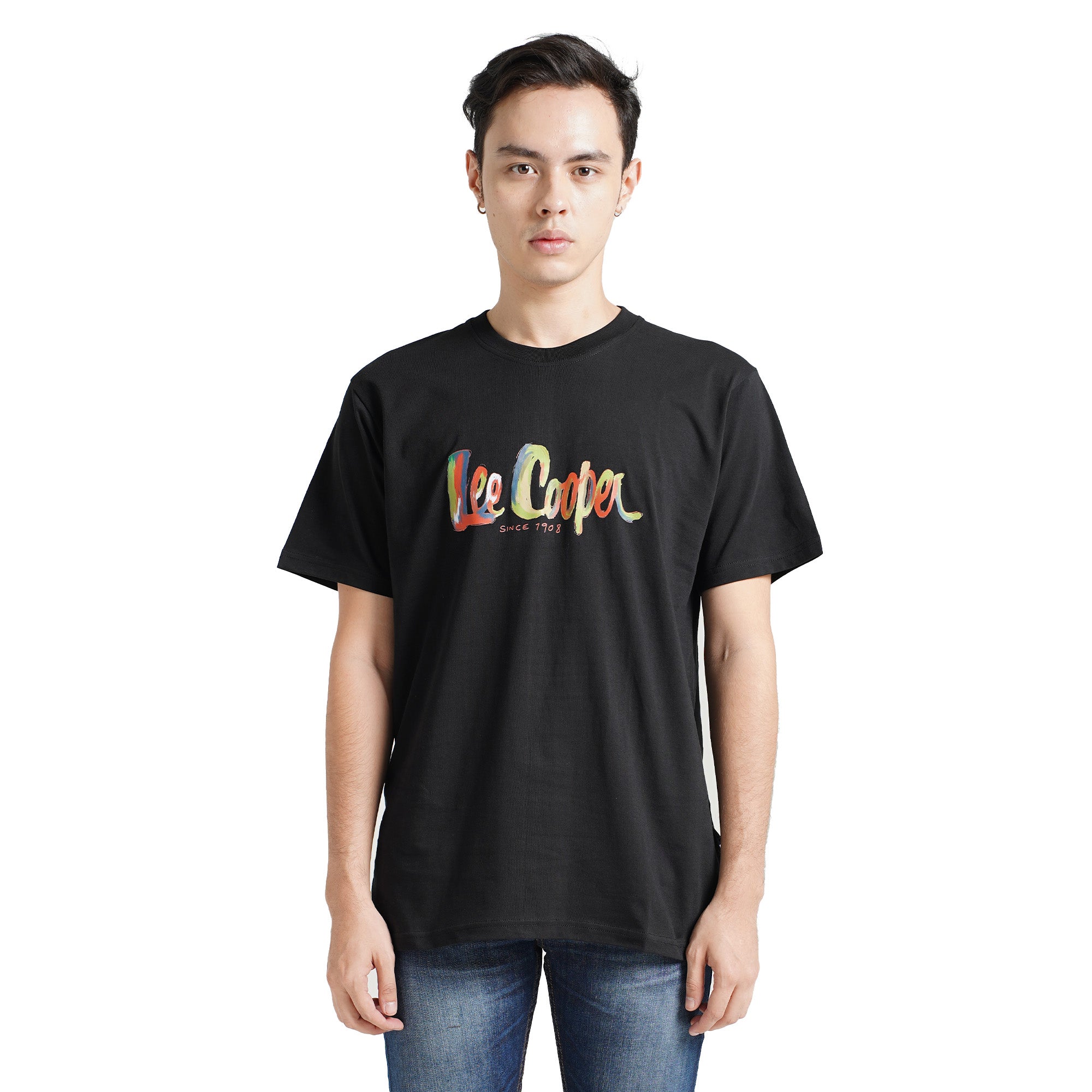 Lee Cooper T-shirt Crayon Black
