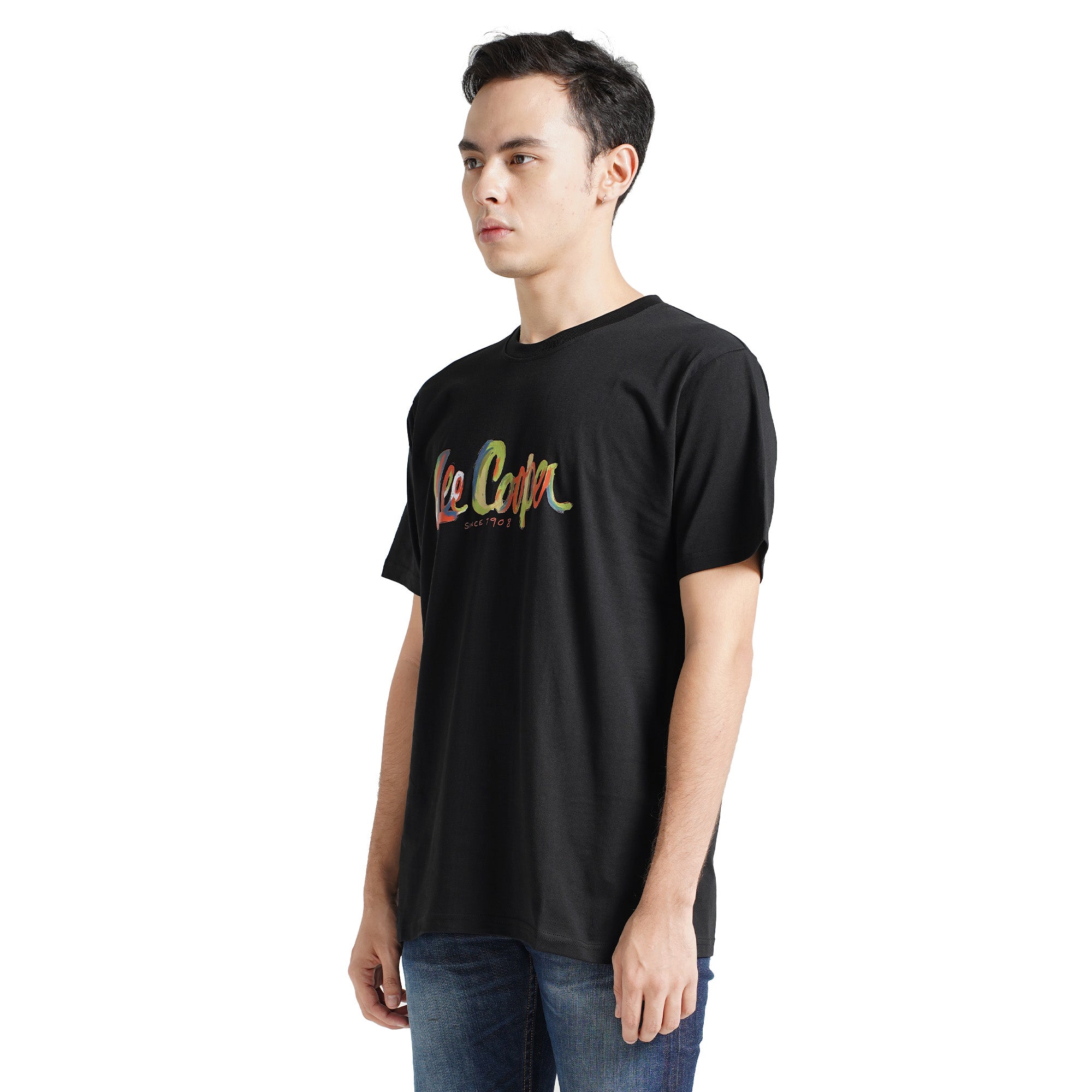 Lee Cooper T-shirt Crayon Black