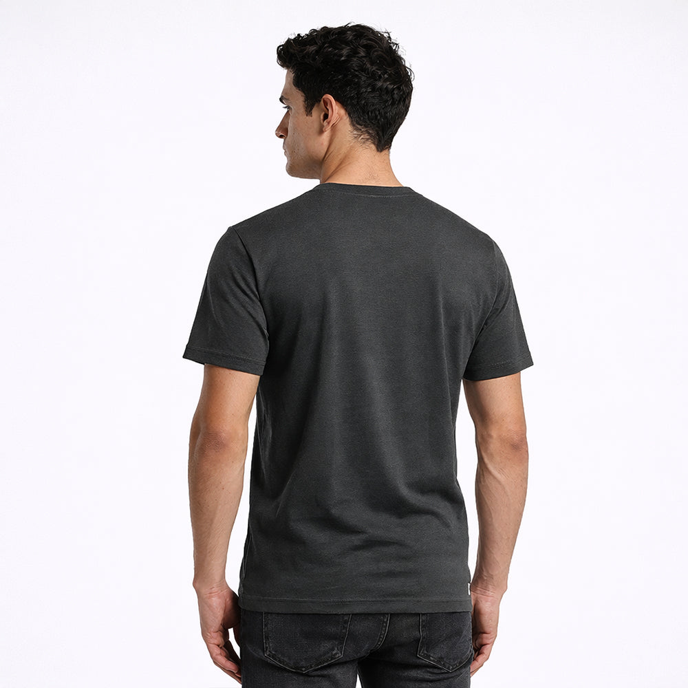 Lee Cooper T-shirt Logo Type Embos Dark Grey