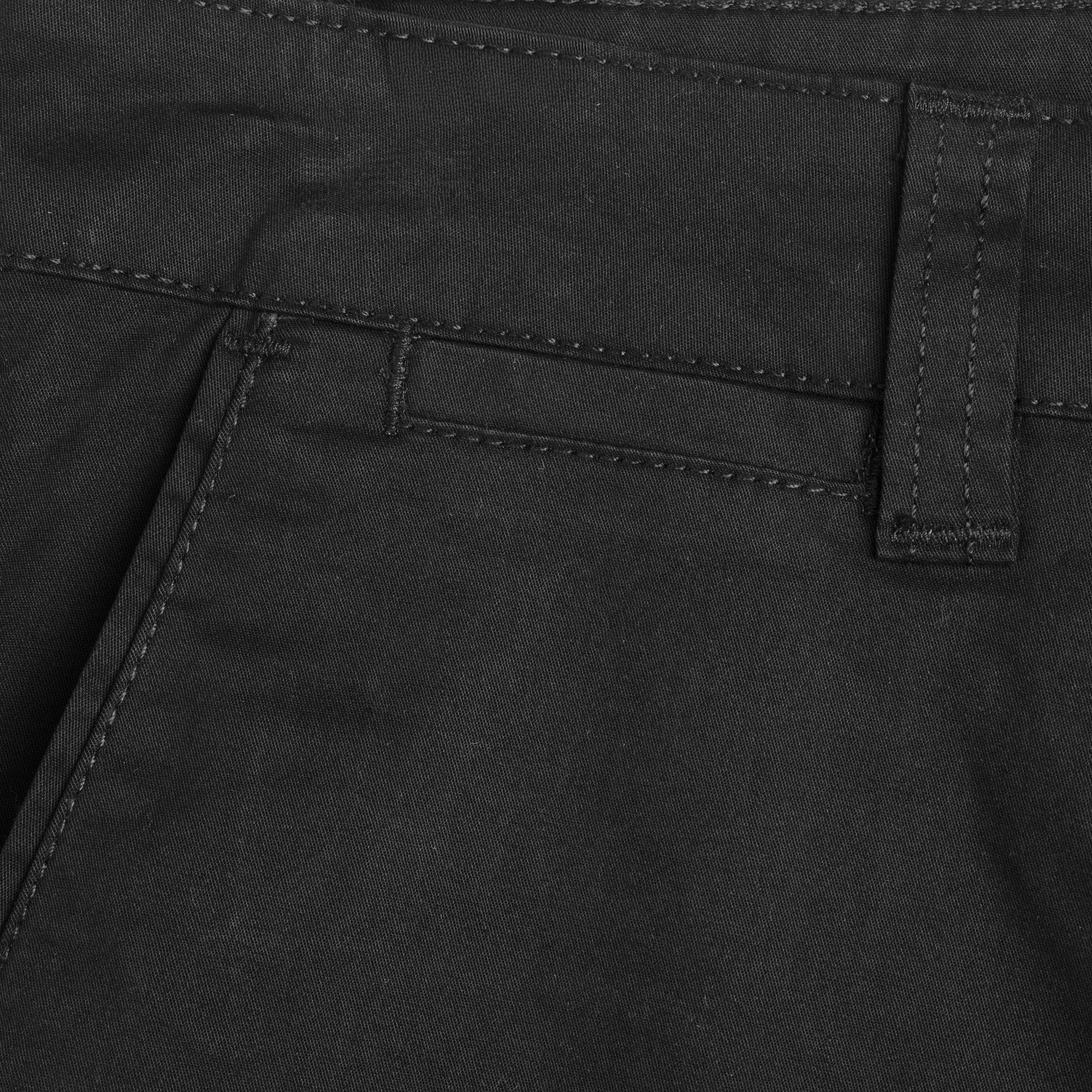 Lee Cooper Long Chino Slim Fit Black