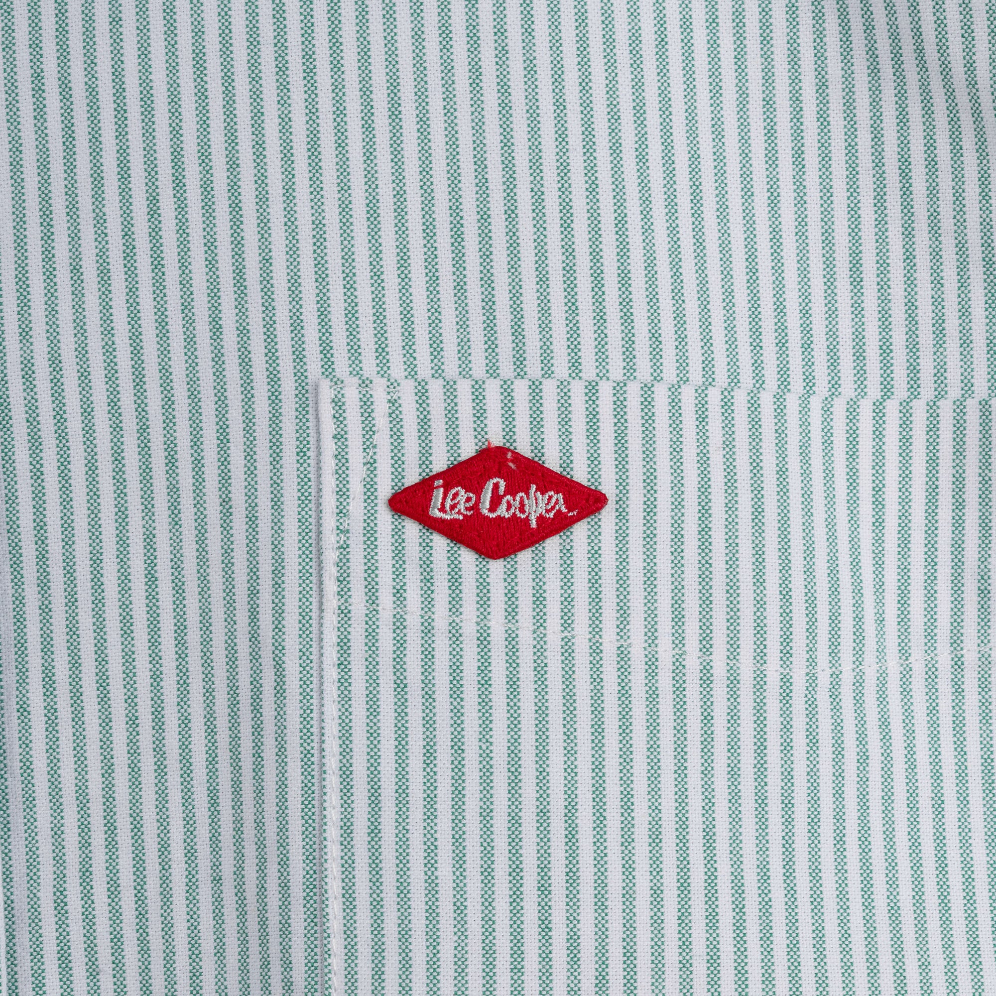 Lee Cooper Short Shirt Osmond Green White