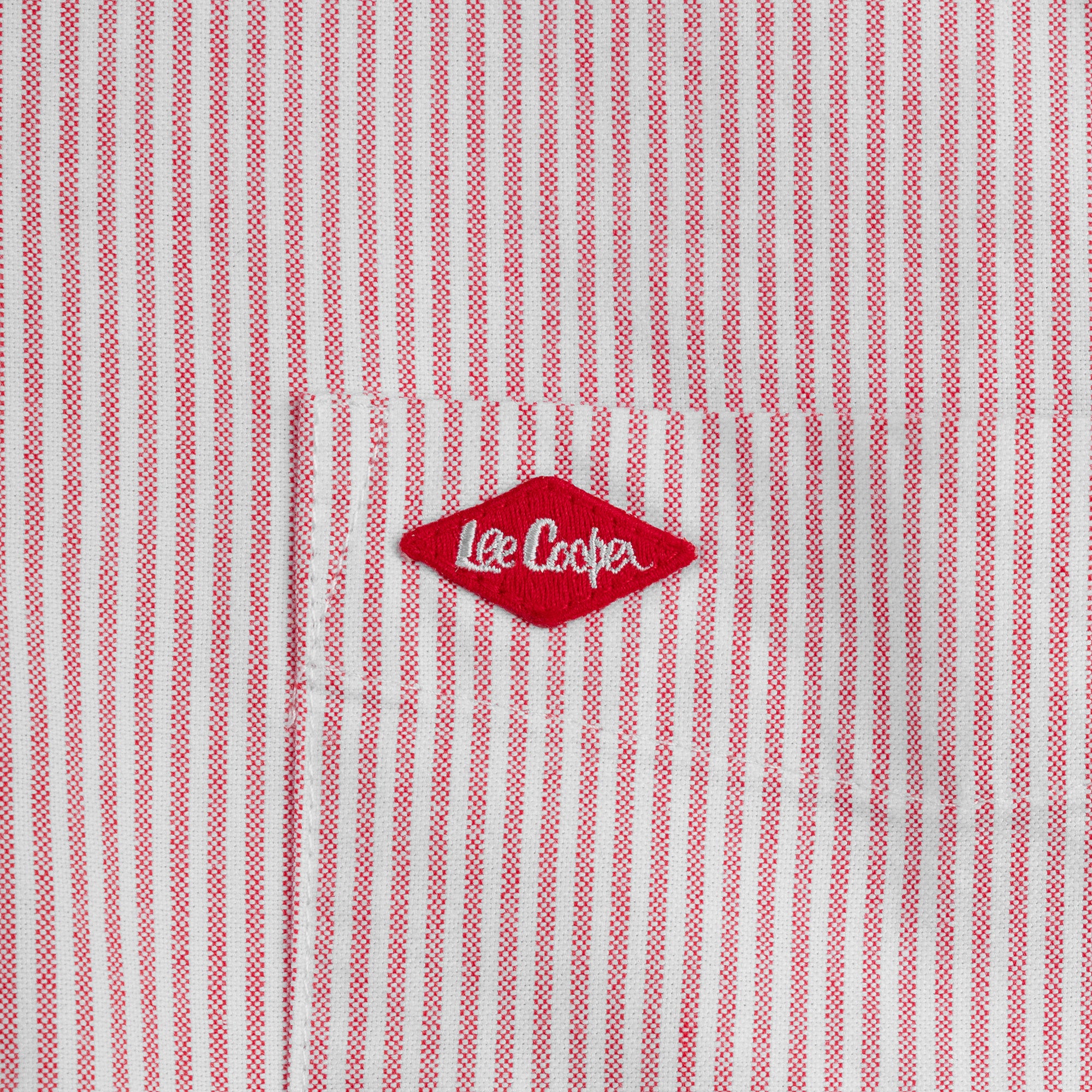 Lee Cooper Short Shirt Osmond Red White