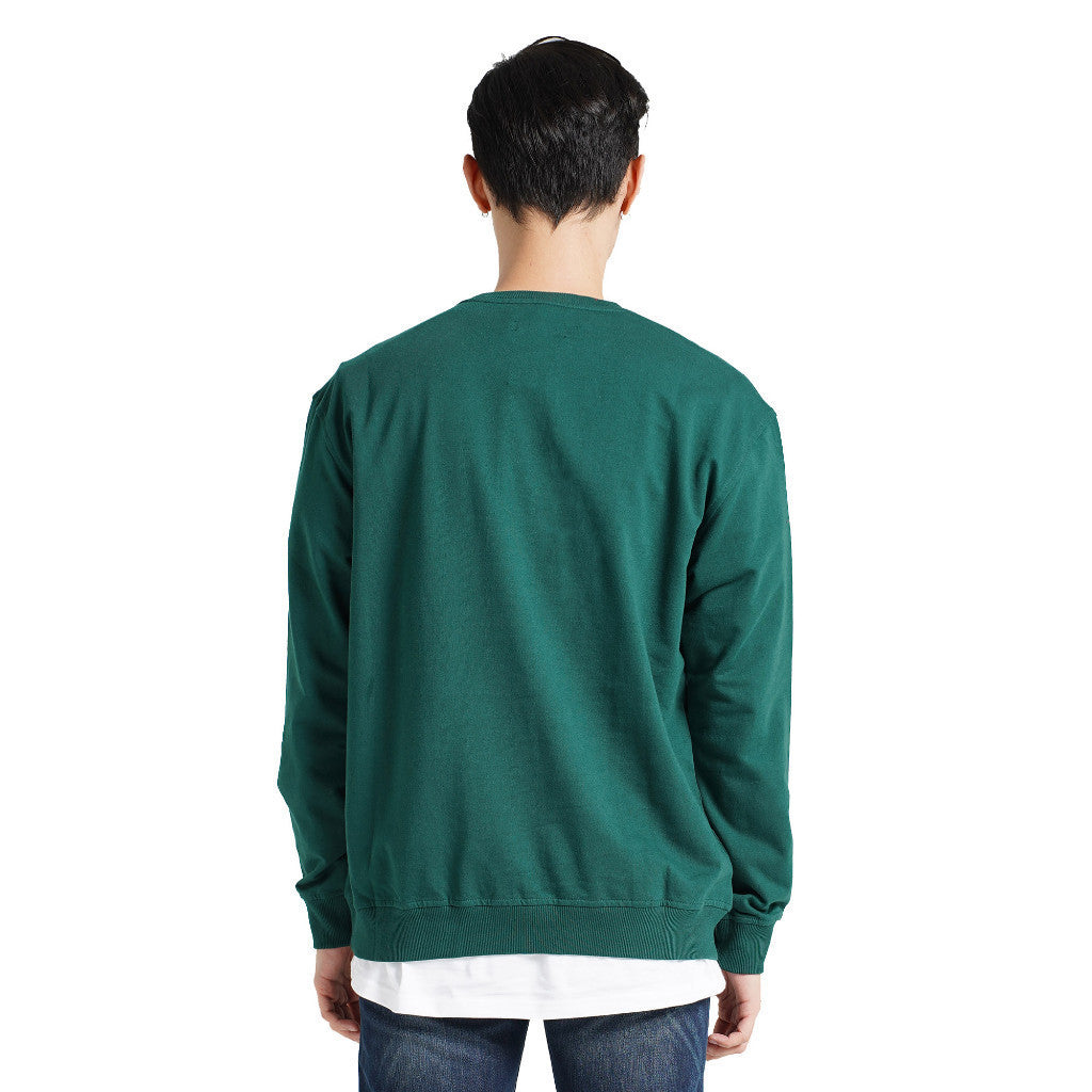 LEE COOPER SWEATER BASKET EMERALD GREEN
