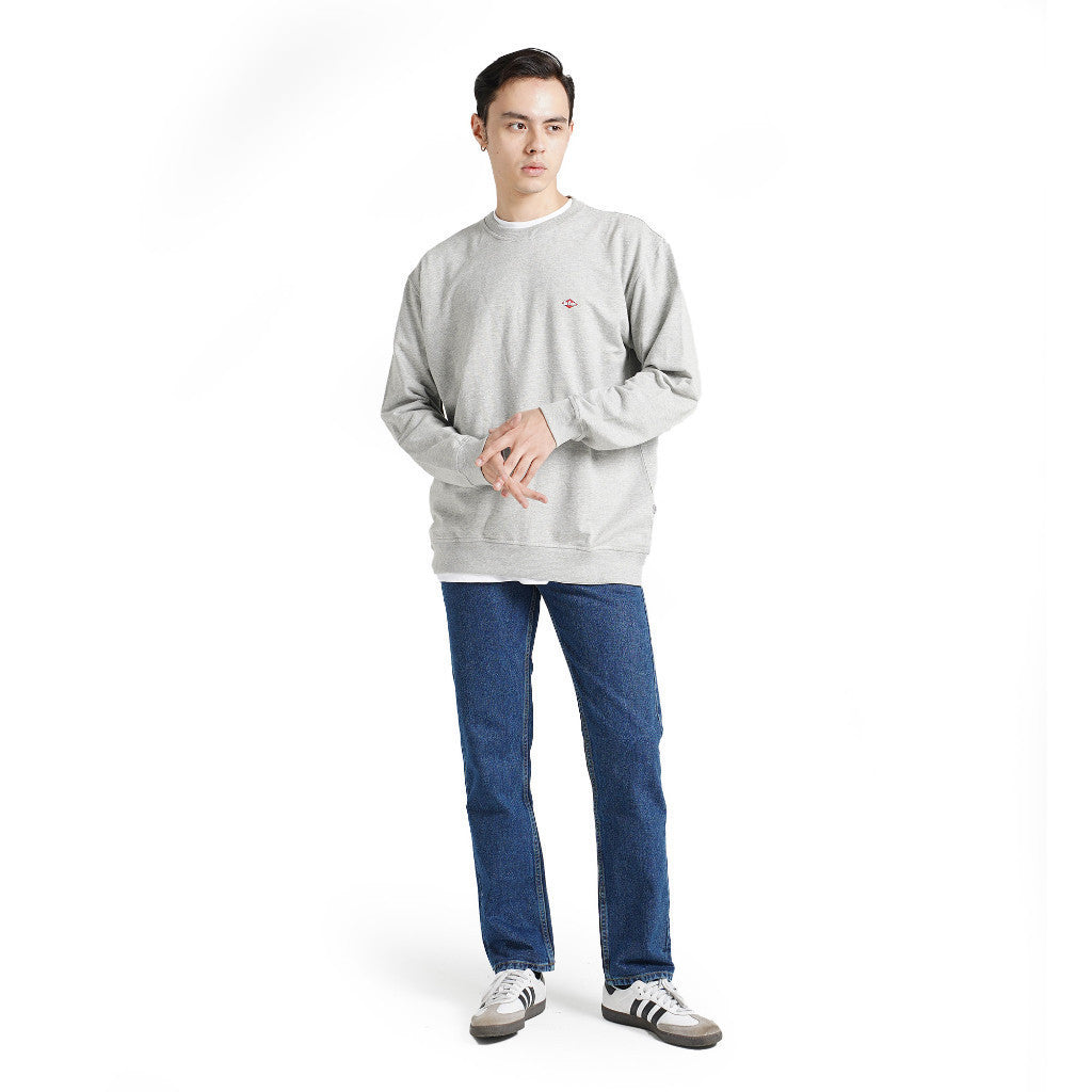 Lee Cooper Sweater Small Logo Retro Misty 71