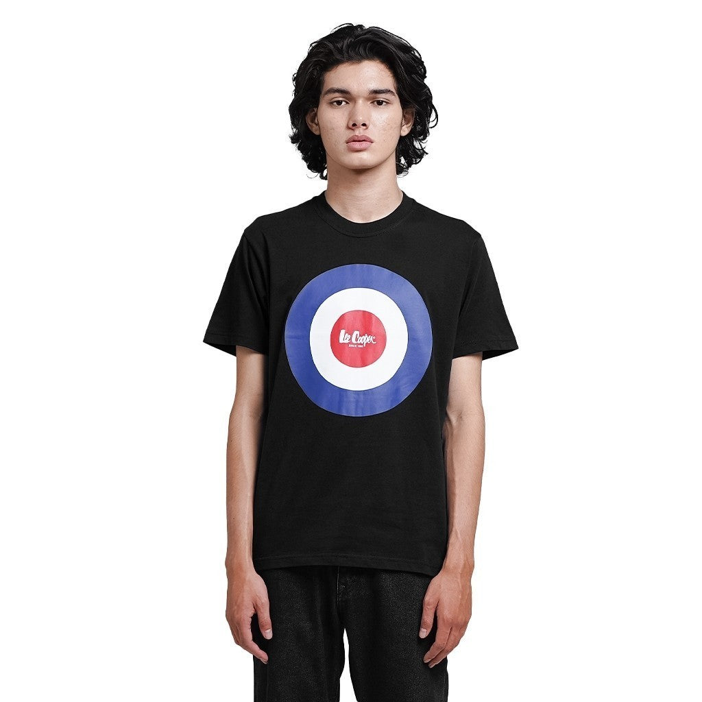 Lee Cooper Logo Diamond Target Black