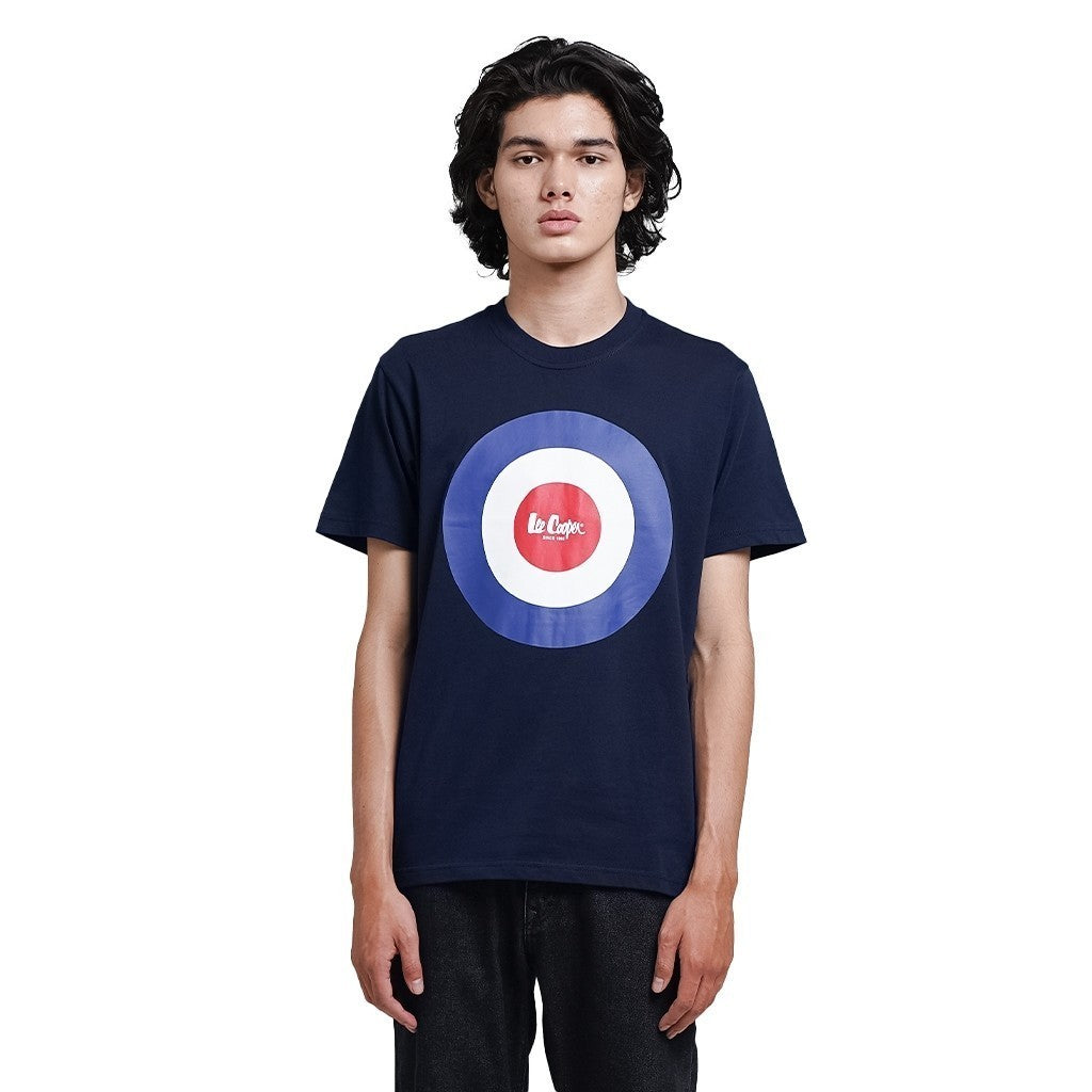 Lee Cooper Logo Diamond Target Navy