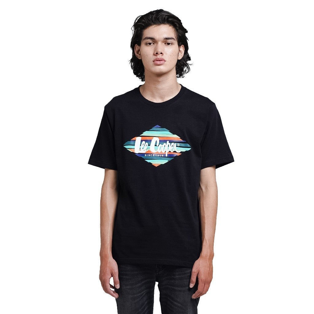 Lee Cooper T-Shirt Slice Diamond Black