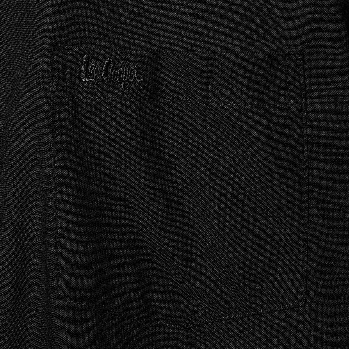 Lee Cooper Long Shirt Stanford Black