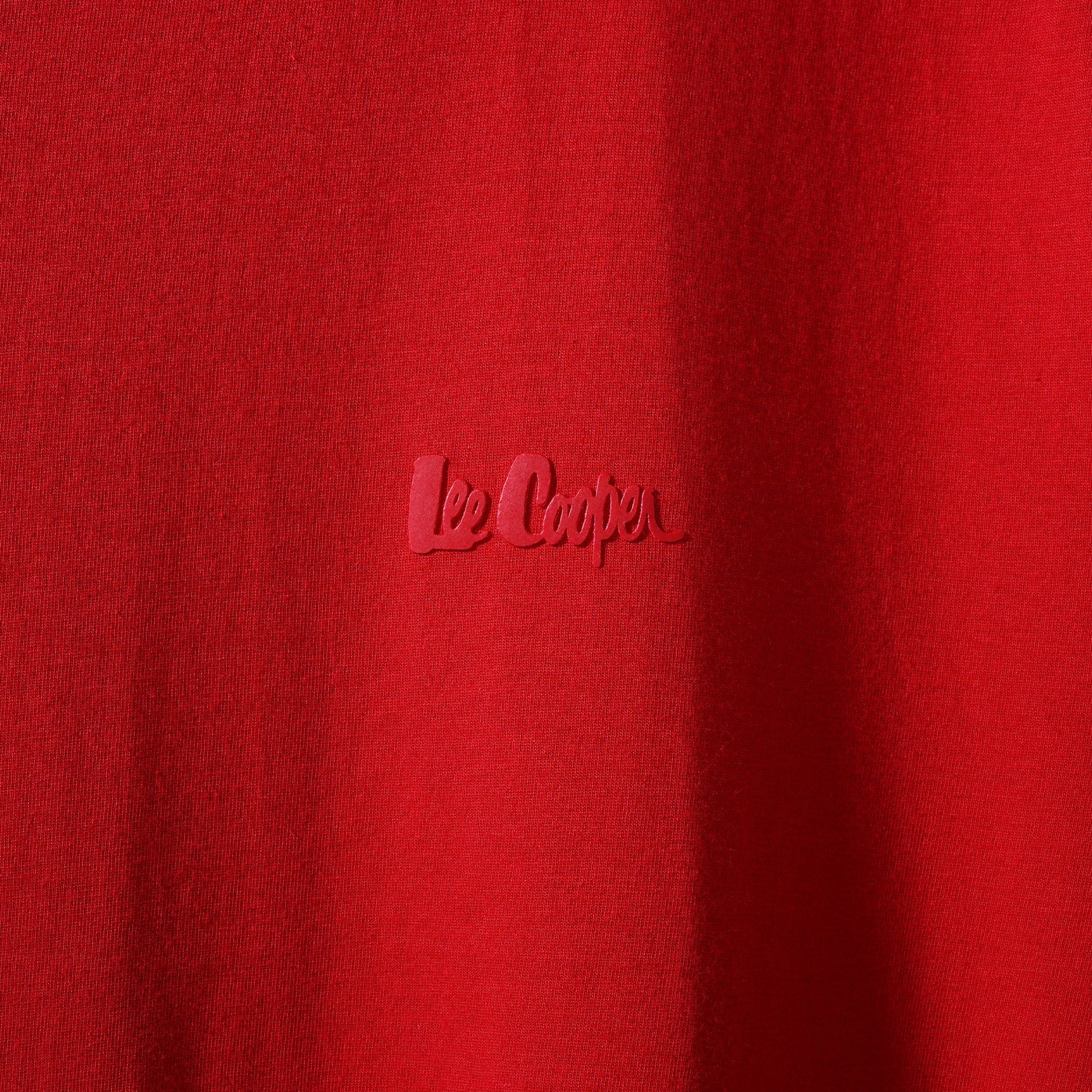Lee Cooper T-Shirt Basic Logotype Red